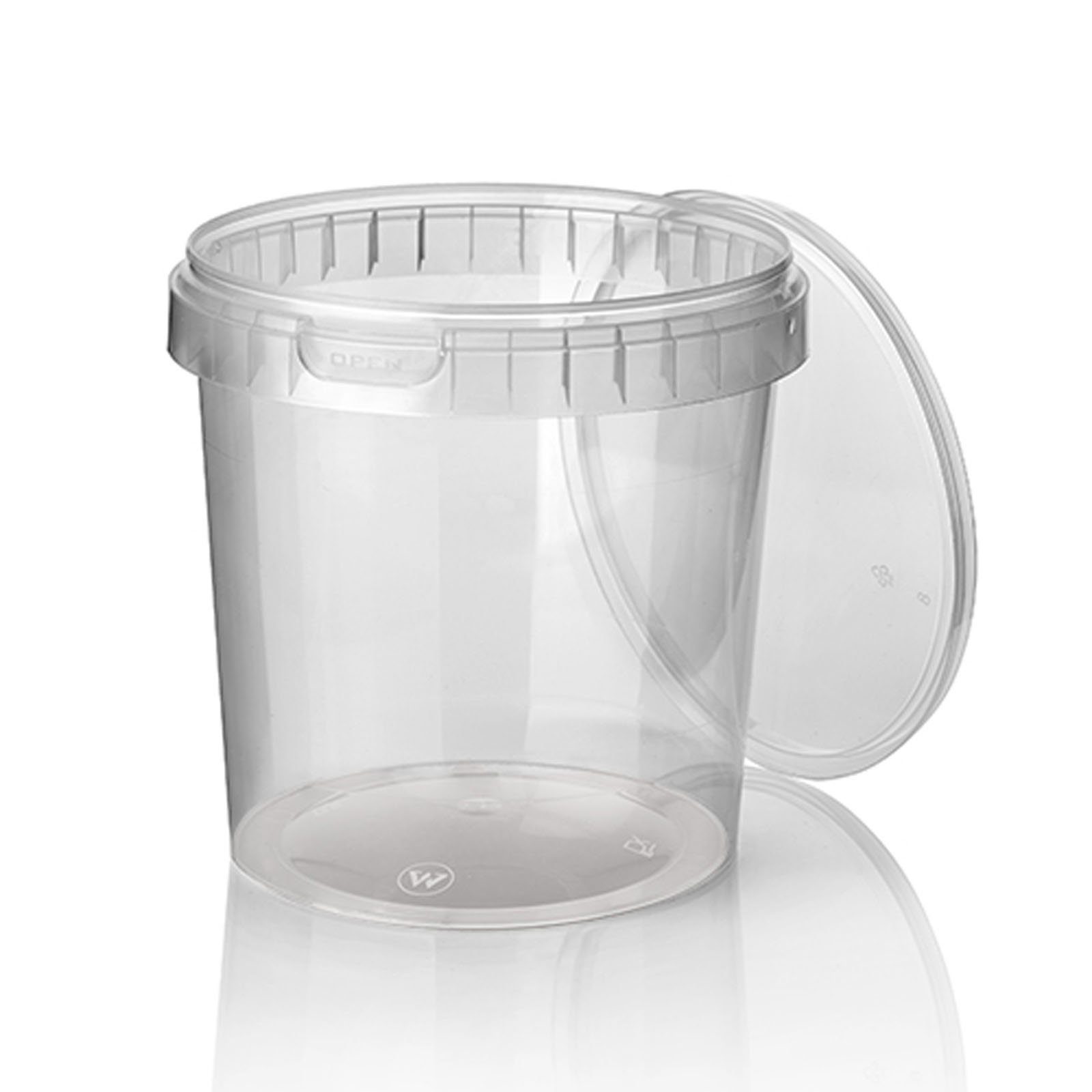 Starpak Einwegbecher 210 770 Feinkostbecher, cm Ø transparent Stück ml PP cm 11,3 · 11,8