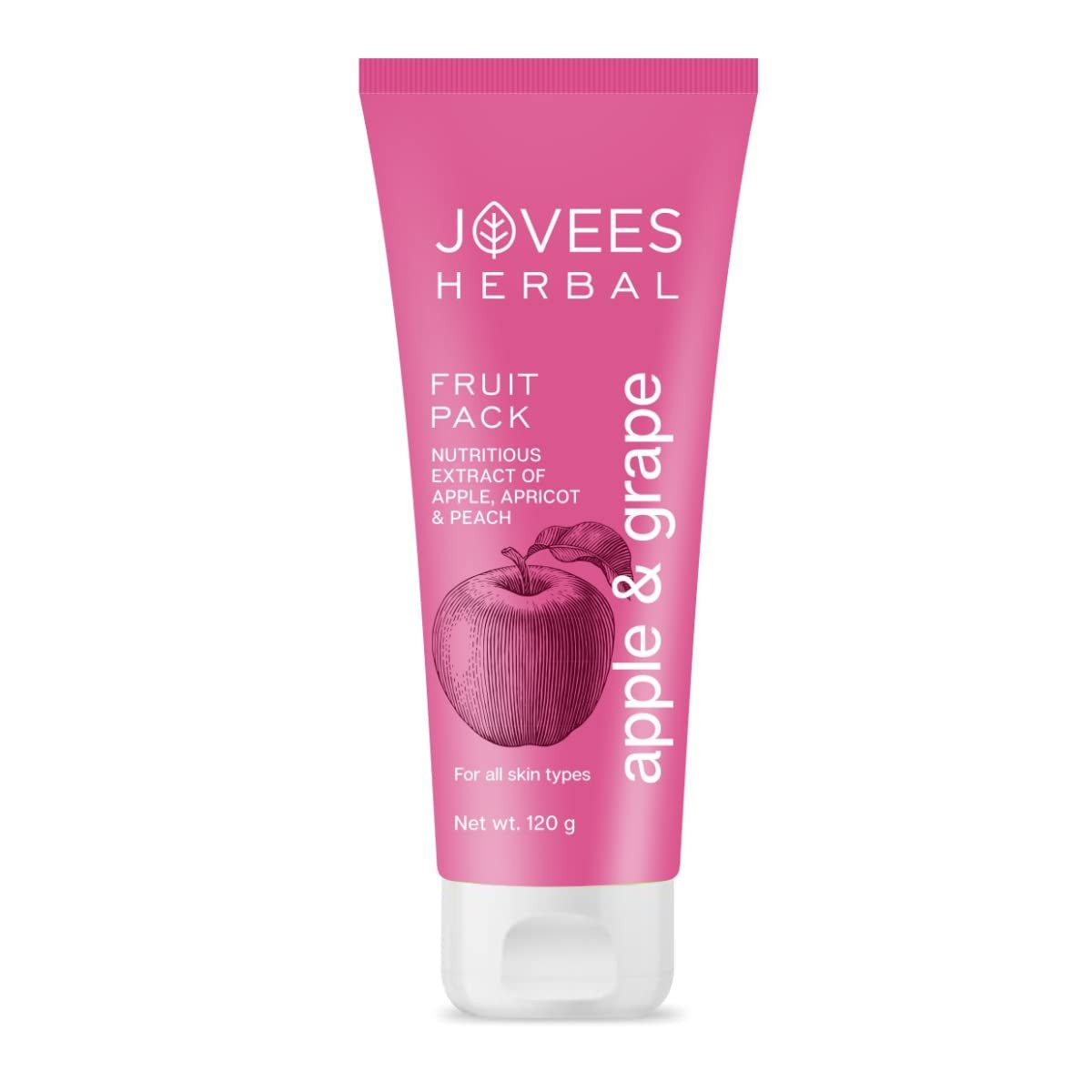 Gesichtsmaske Herbal Apple-Grapefruit Pack, Mit Apfel,Aprikosen-und Pfirsichextrakten