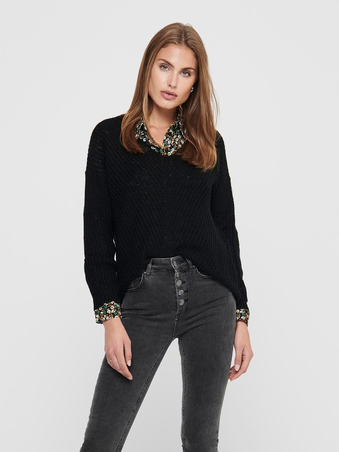 JDY Strickpullover JDYNEW MEGAN L/S PULLOVER günstig online kaufen