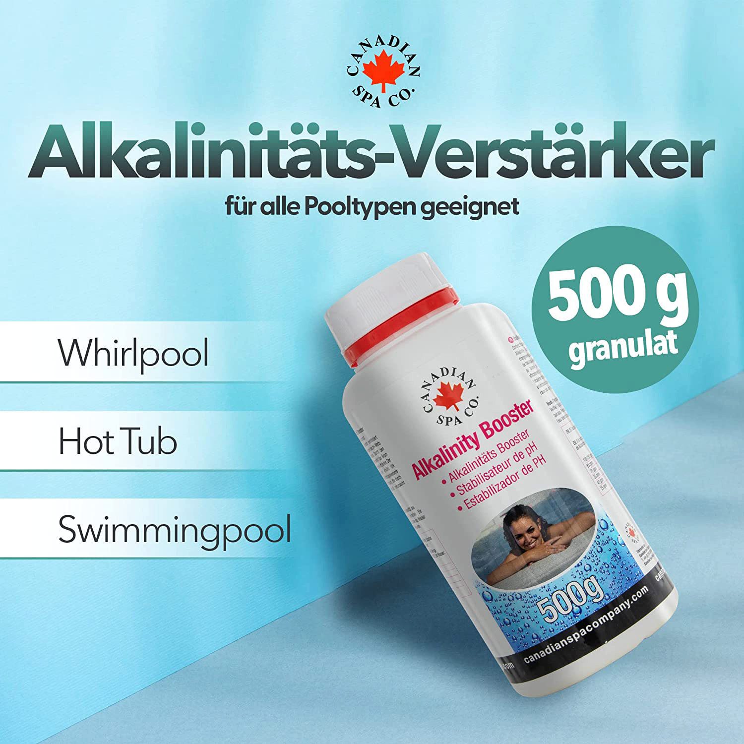 Canadian Spa GmbH Poolpflege Alkalinitäts-Anpasser, 1x 500g
