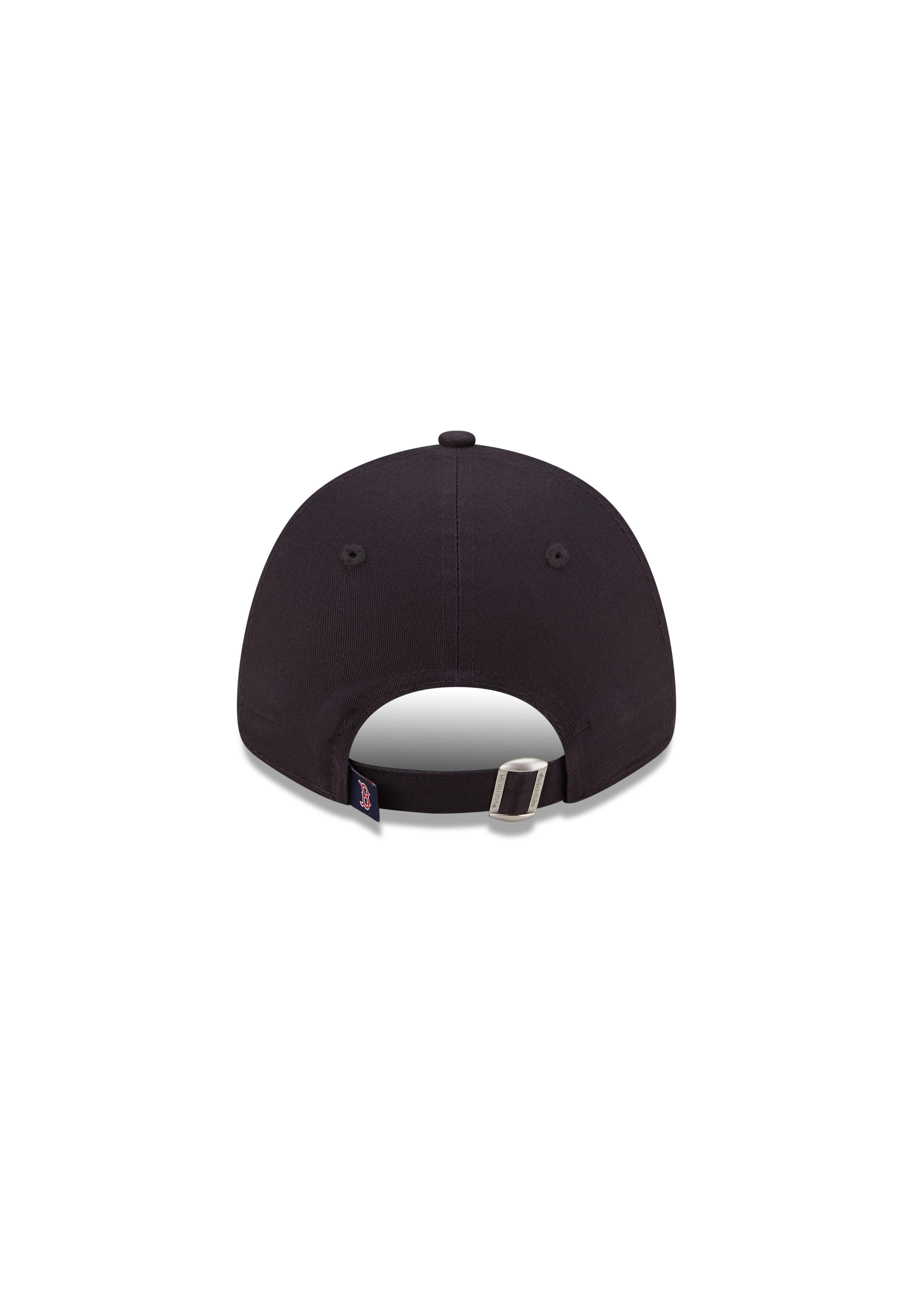 New Era Baseball Cap Boston Red Sox MLB Team Logo Infill Marineblau Verstellbare 9Forty Cap (1-St)