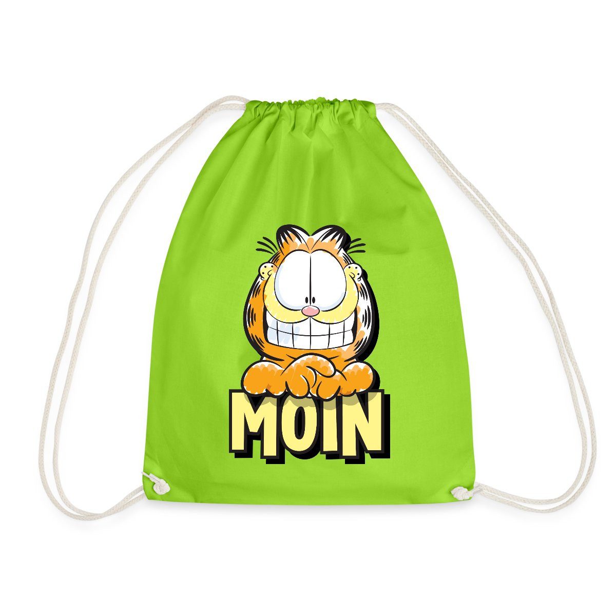 Spreadshirt Turnbeutel Garfield Moin Nordsee Ostsee Geschenk Turnbeutel (1-tlg)