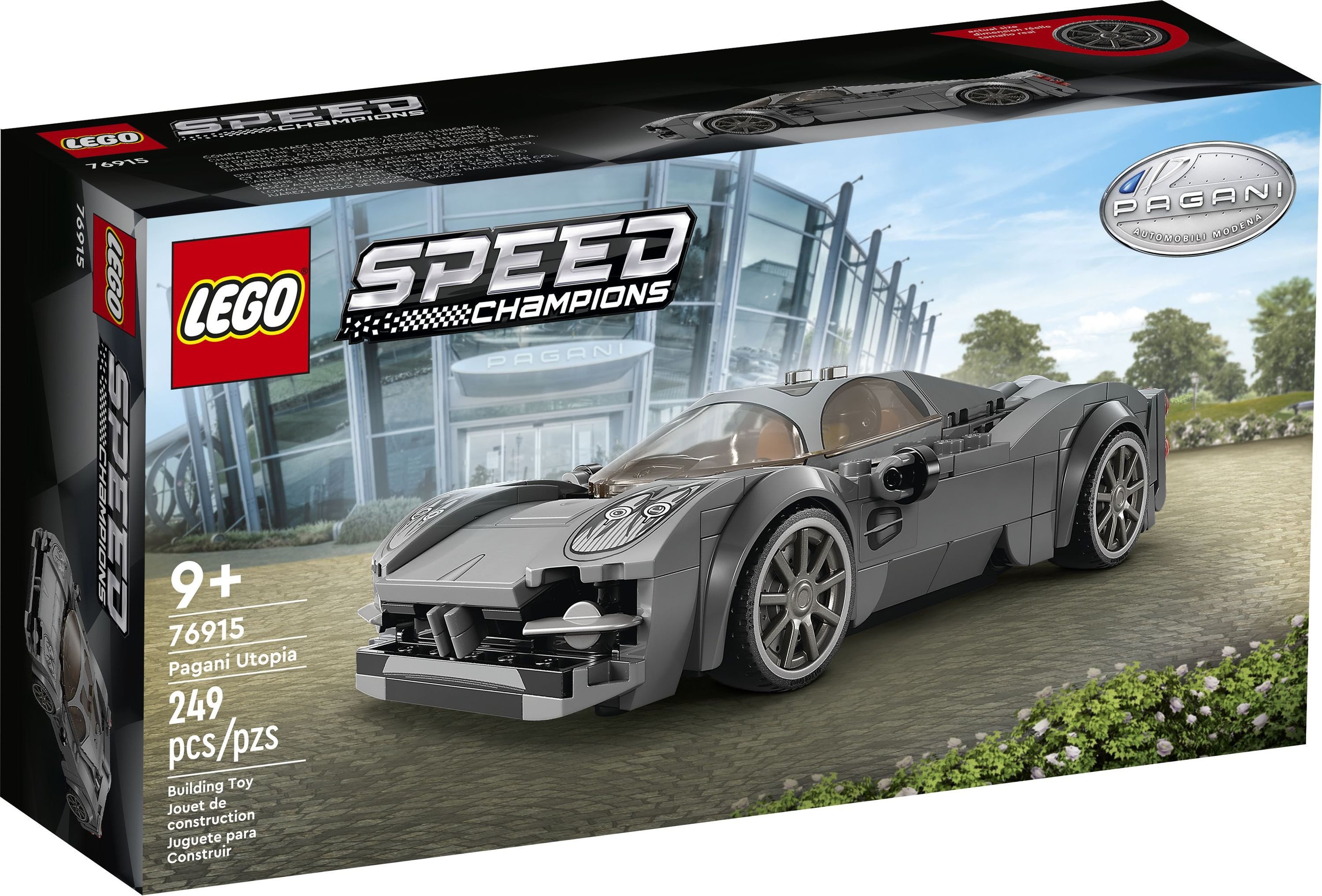LEGO® LEGO® Speed Champions Pagani Utopia - 76915 NEU! Teile 249x Конструктора, (Bausteine, 249 St., Kreativ-Set), Made in Europe