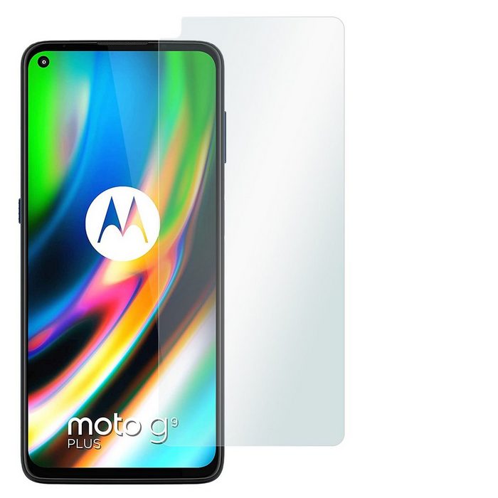 SLABO Schutzfolie 4 x Displayschutzfolie "Crystal Clear" Motorola Moto G9 Plus