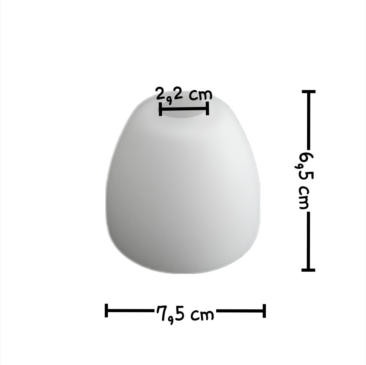 Lichthandel Hoch Lampenschirm Lampenschirm G9 Glas, Ersatzglas, Schirm, Ers günstig online kaufen
