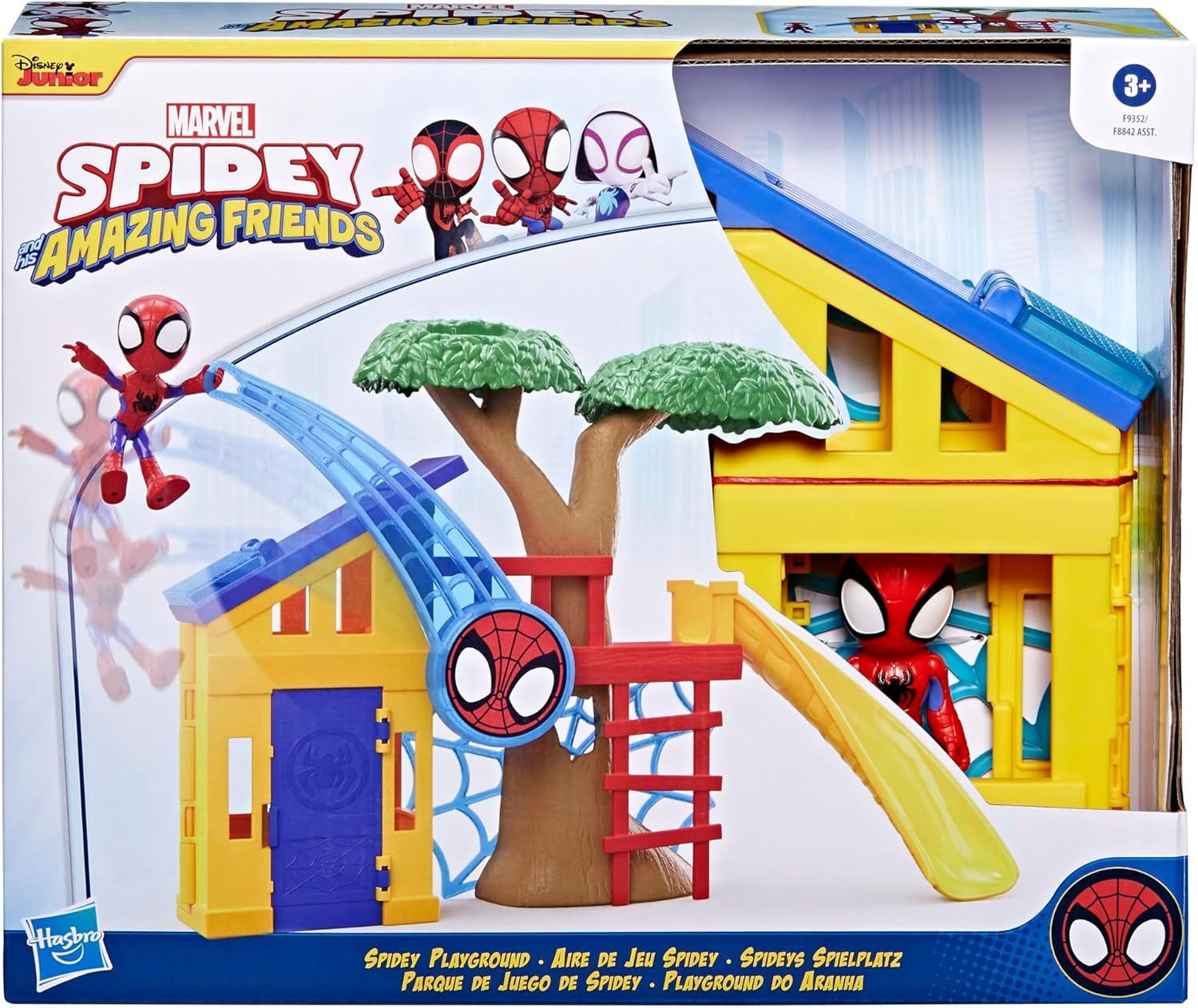 Hasbro Sammelfigur Marvel Spidey und Seine Super-Freunde Spielplatz Spielset Action-Figur – Bild 2 von 5