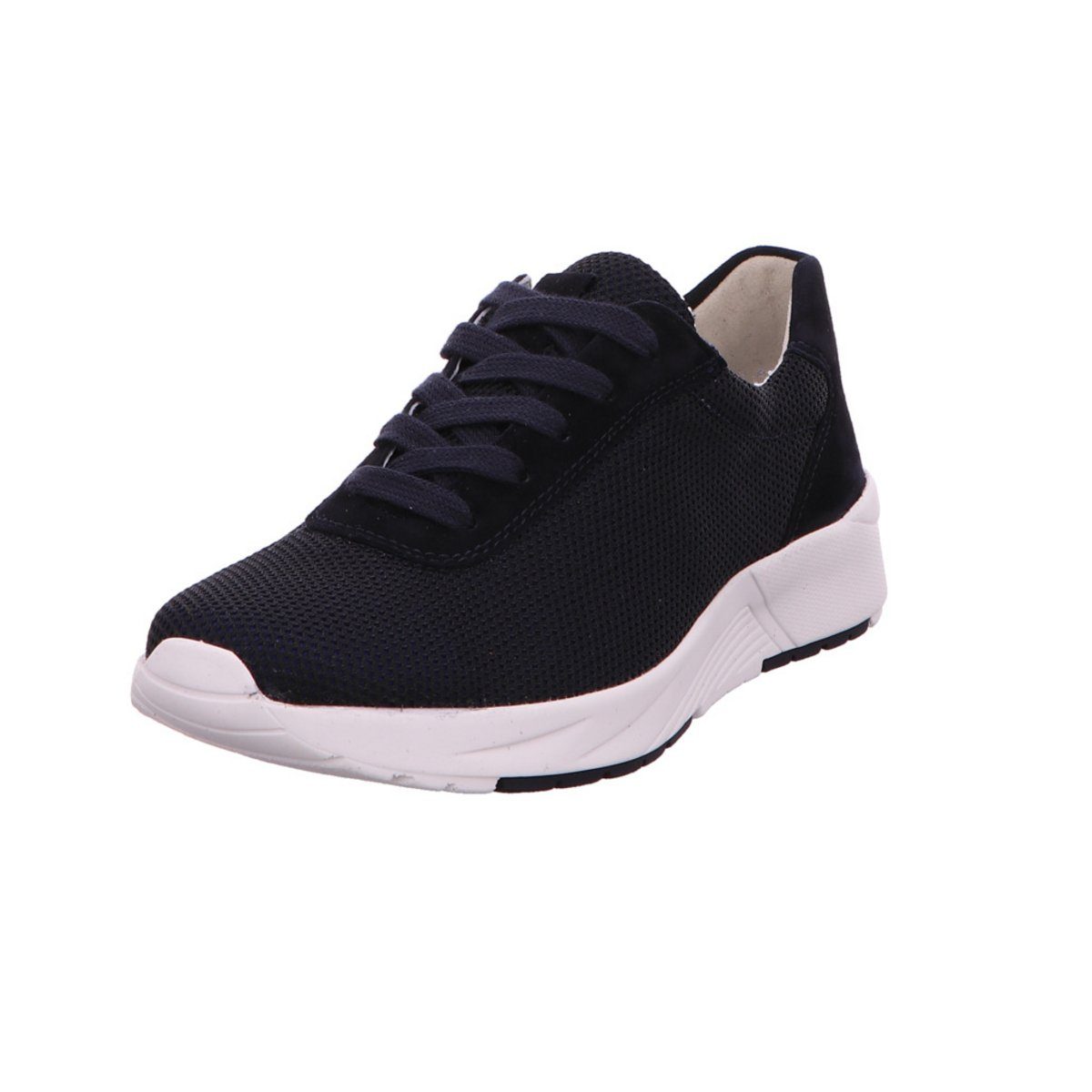 Freizeit Schnürer für Damen in blau Sneaker