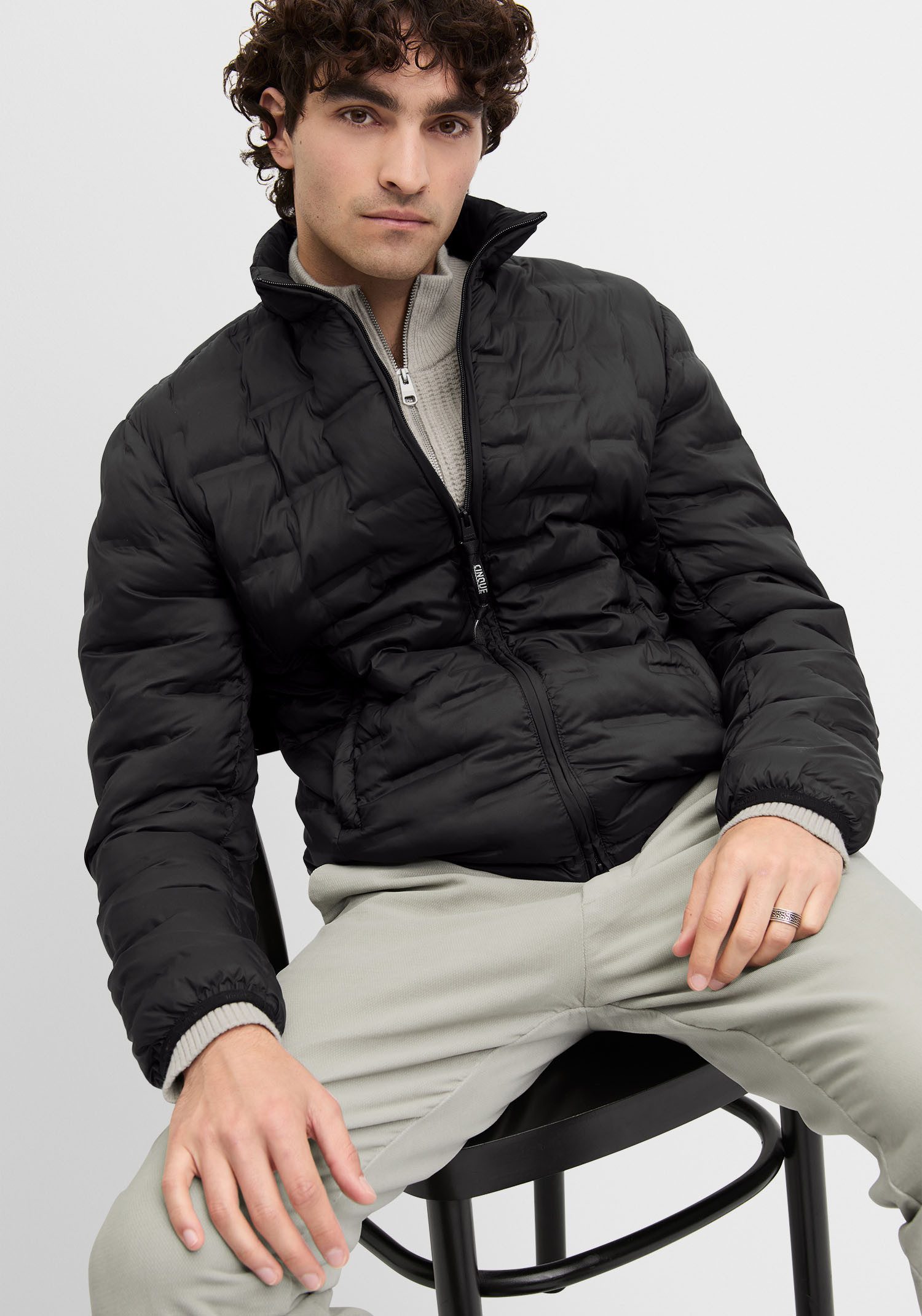 Cinque Steppjacke CISURF regular fit, mit Stehkragen günstig online kaufen