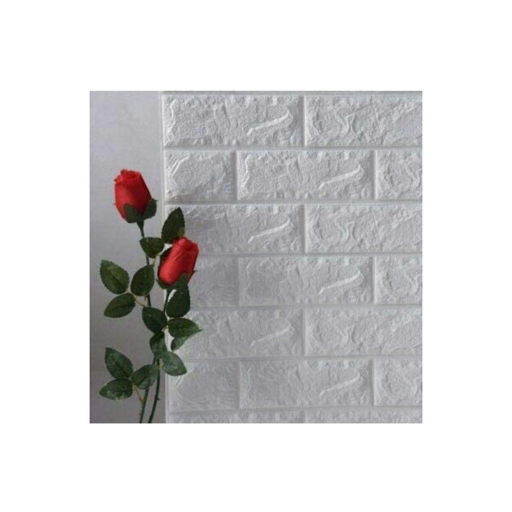 HOOZ Wandpaneel 10x Wandpaneele 3D-Ziegelsteinoptik 77x70x0,5 cm selbstkleb günstig online kaufen