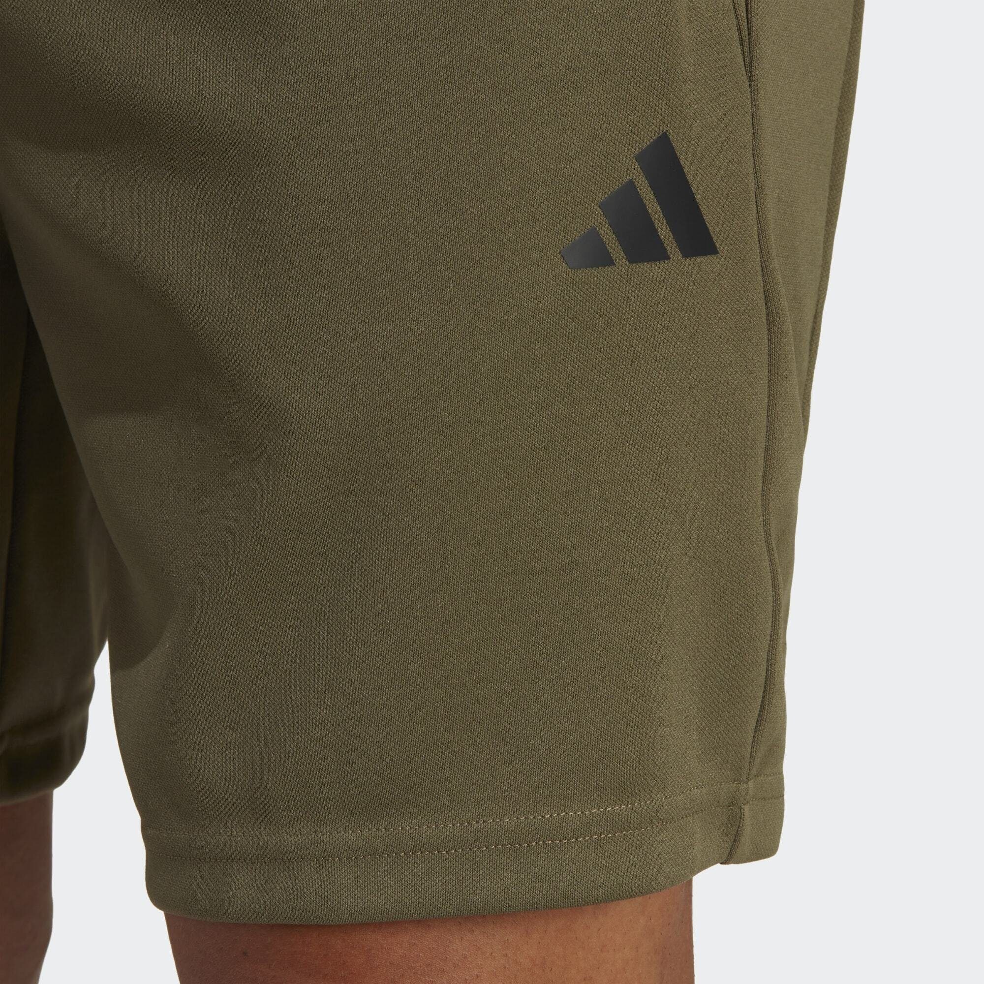 adidas Performance Funktionsshorts TRAIN Strata ALL TRAINING / ESSENTIALS Olive Black SET SHORTS