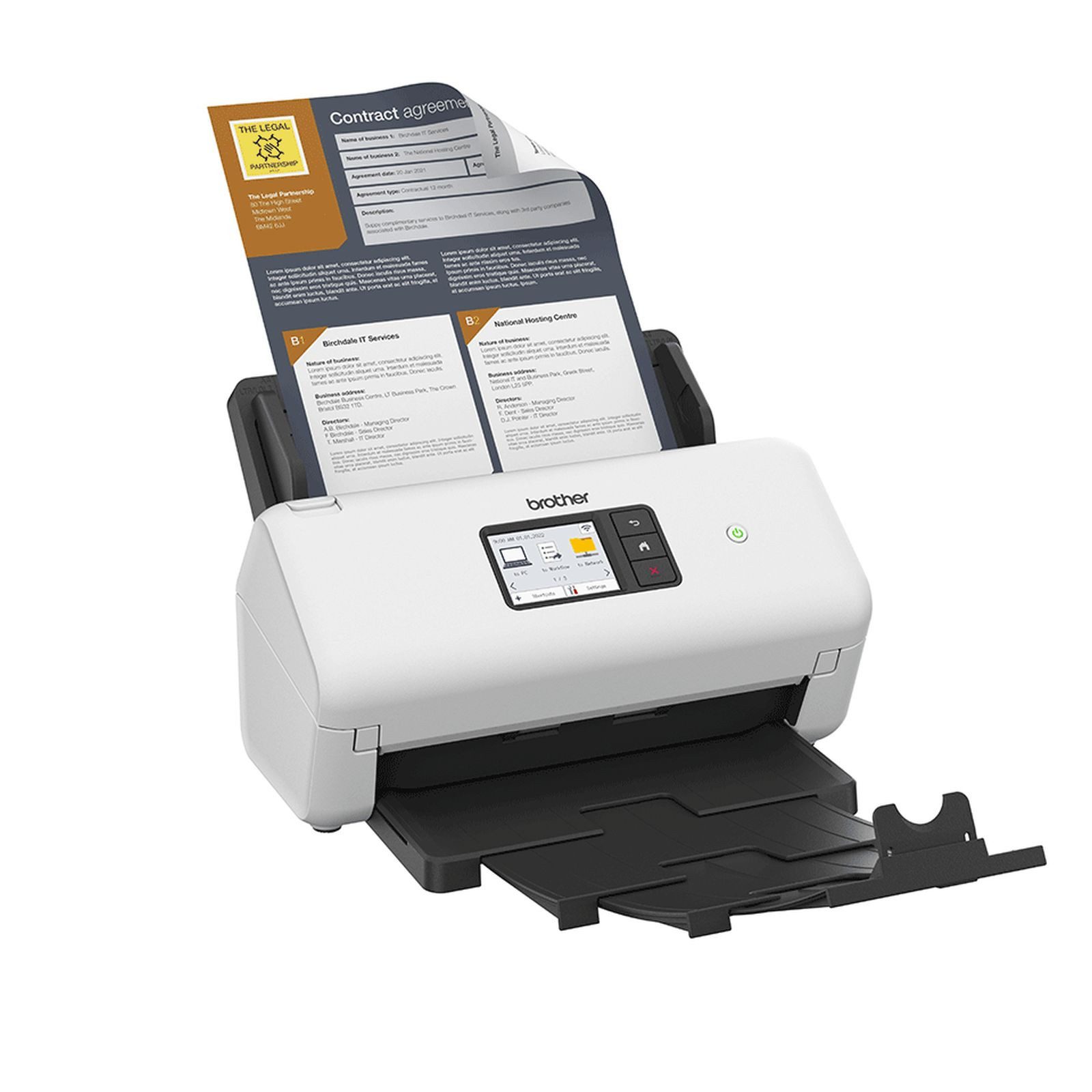 Brother ADS-4500W - Dokumentenscanner Scanner