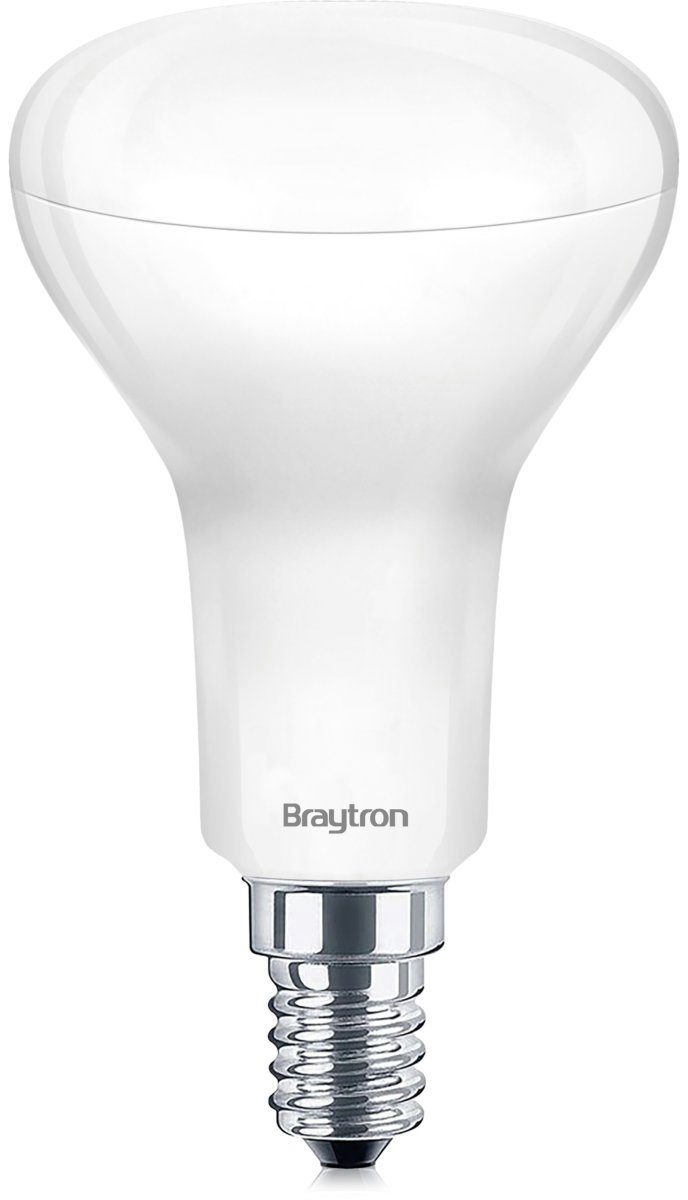 Braytron LED-Leuchtmittel E14 6W LED 540lm R50 230 V 6500K Kaltweiß Leuchtmittel Spot