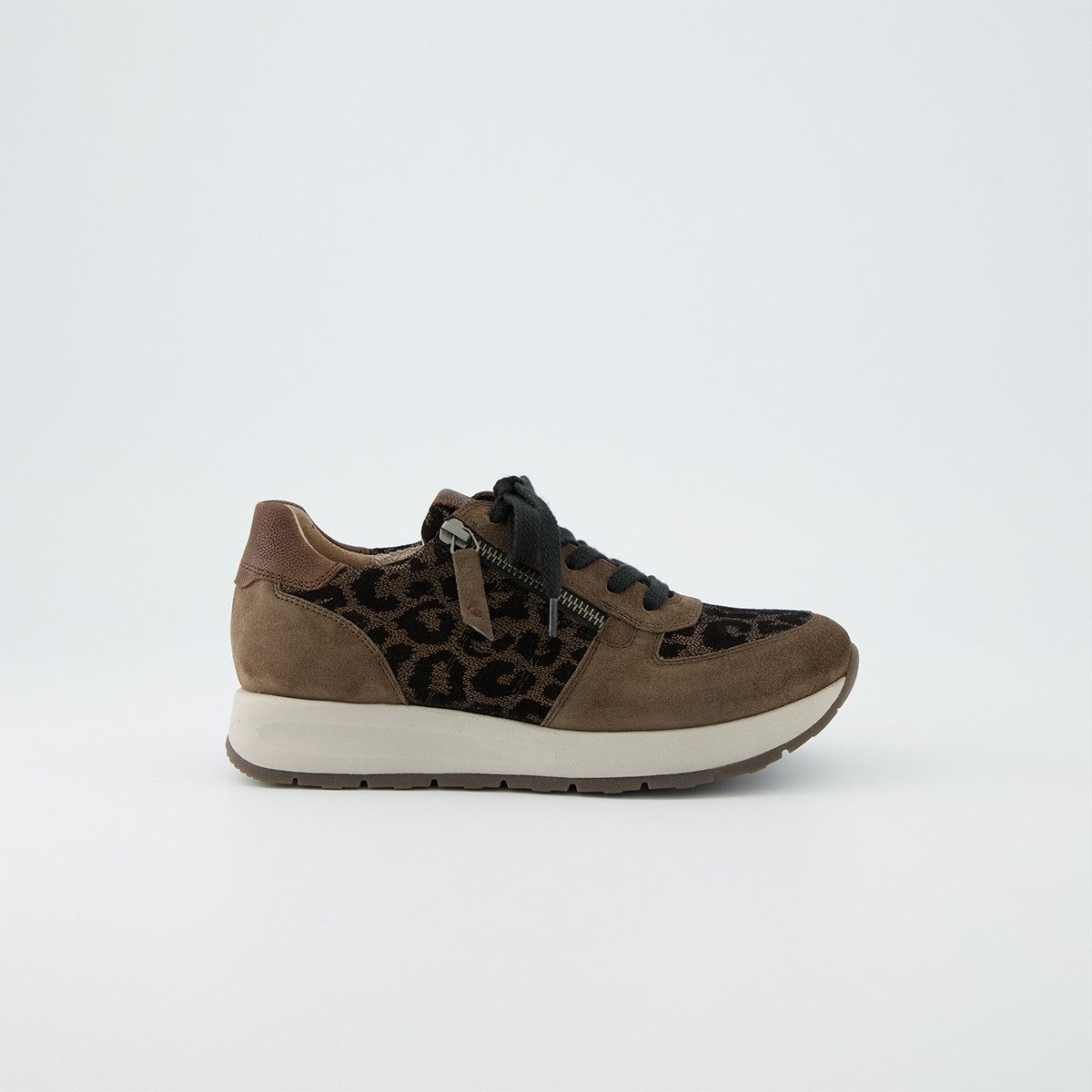 Paul Green Paul Green 5444-058, Sneaker in Earth/ Bronze/ Vintage / Leo für Damen Sneaker