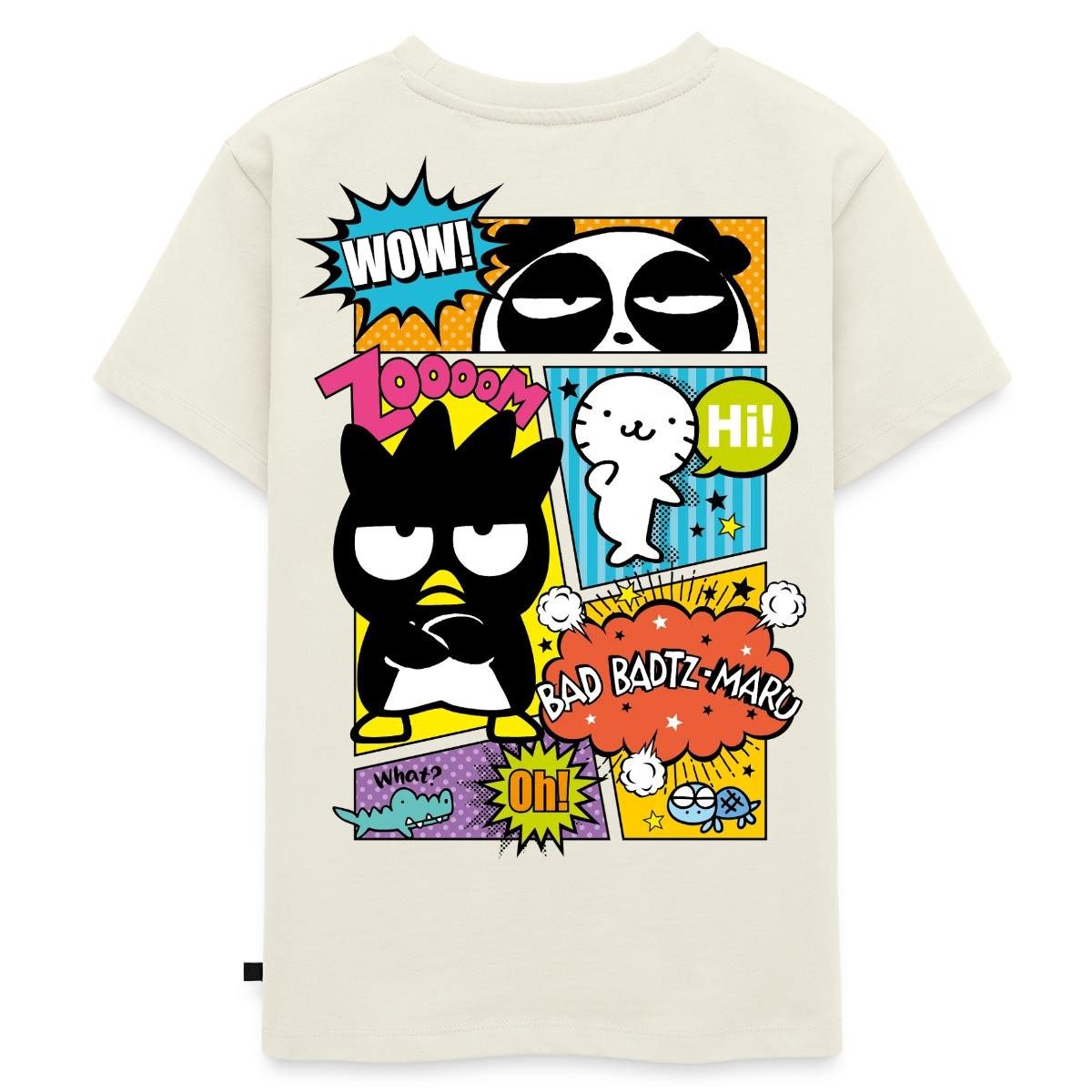 T-Shirt Bad Badtz-Maru Mit Freunden Im Comic Stil Kinder Premium T-Shirt