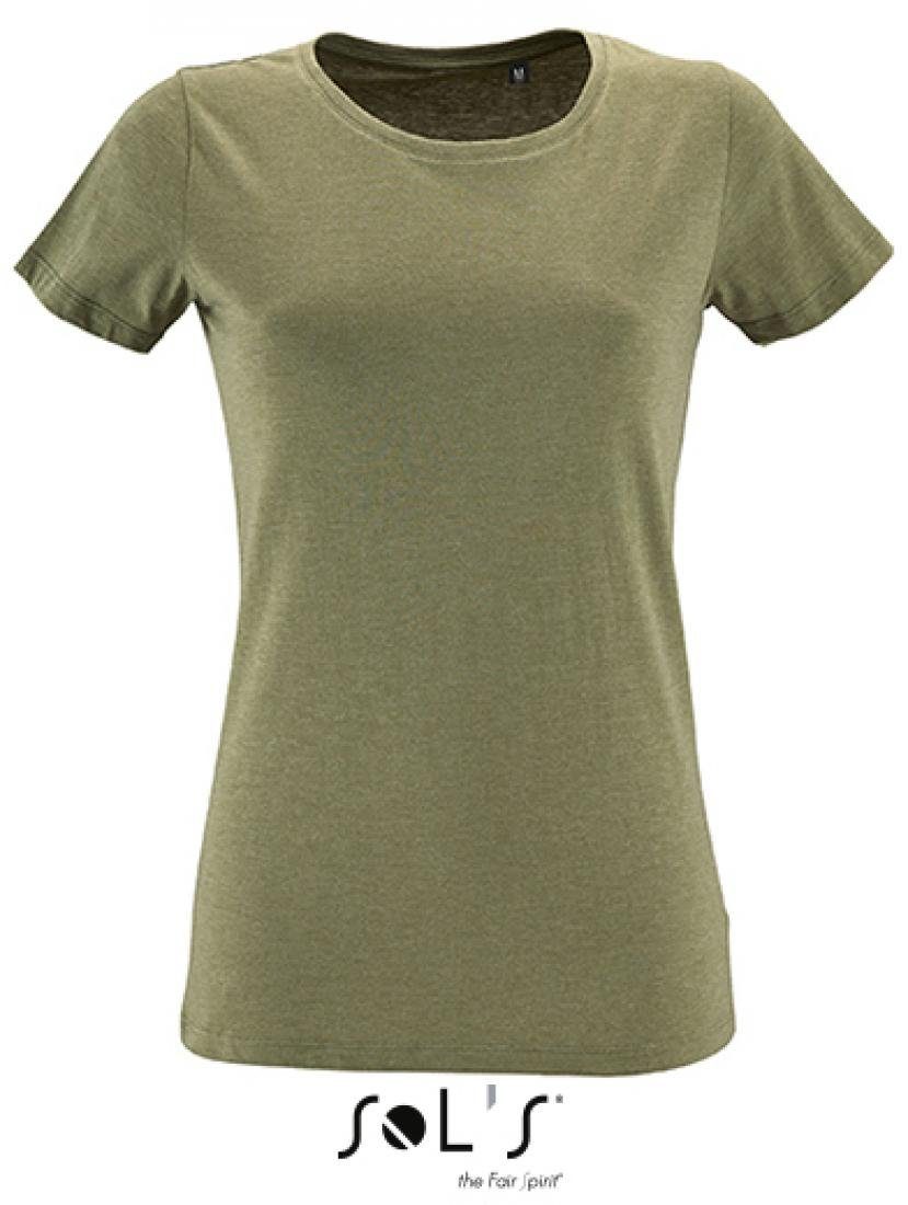SOLS Rundhalsshirt Damen Round Neck Fitted T-Shirt Regent