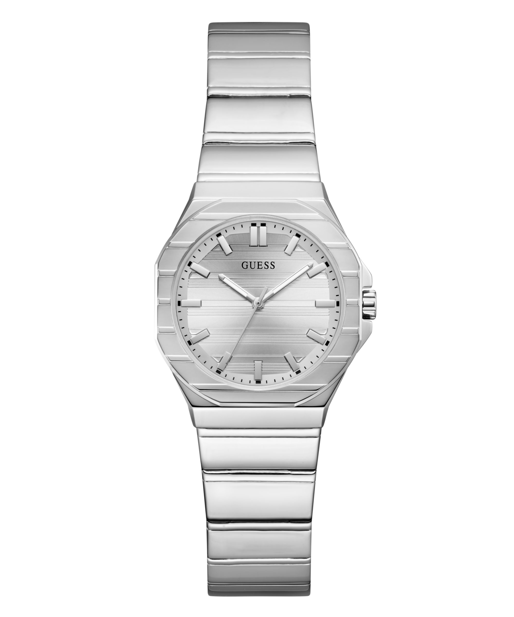 Guess Quarzuhr JAQUELINE GW1110L1, Armbanduhr, Damenuhr, Edelstahlarmband, analog