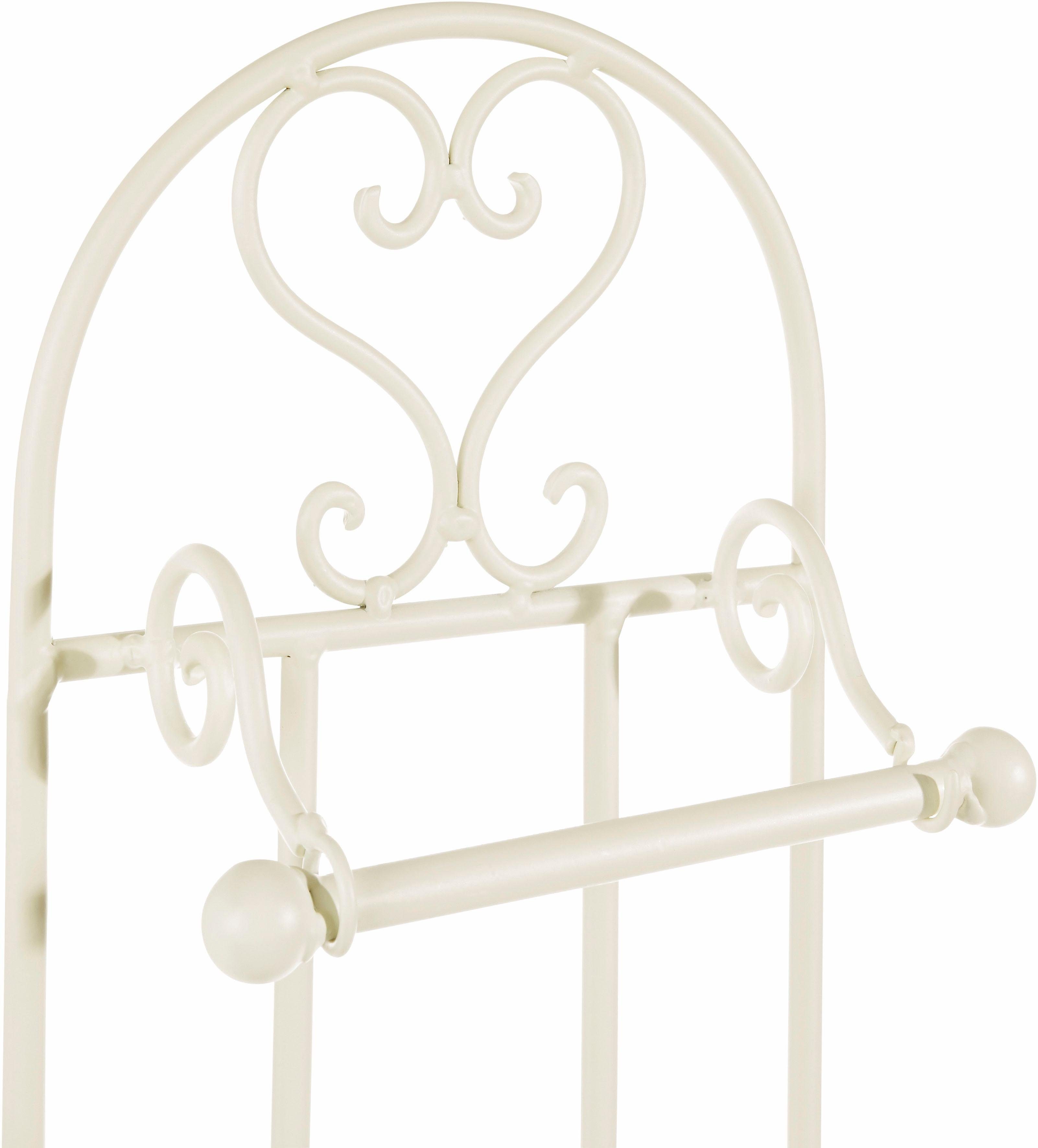 Ambiente Haus Toilettenpapierhalter Antik, antikweiß – Bild 5 von 5