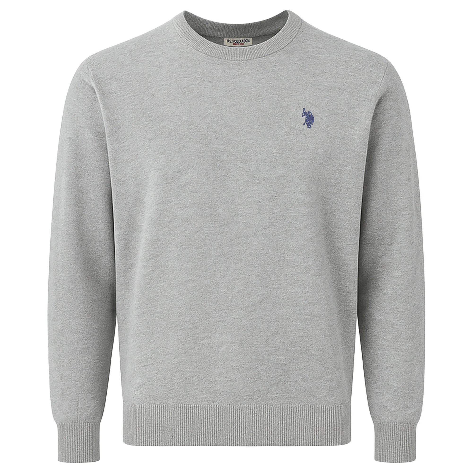 U.S. Polo Assn. Sweatshirt Herren Strickpullover 1er Pack Baumwolle (Packung, 1er Pack)