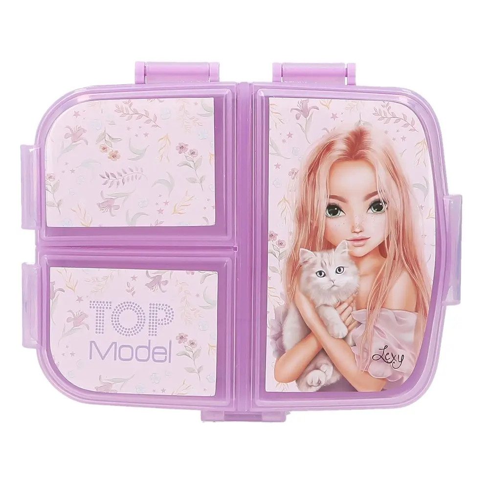 Depesche Trinkflasche TOPModel Brotdose XL BLOOMING KITTY