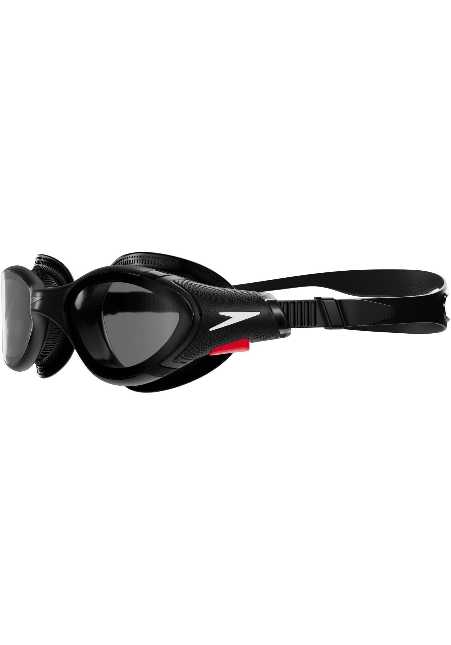 Speedo Schwimmbrille H Schwimmbrille, für Erwachsene, mit Markenlogo, formstabiles Material