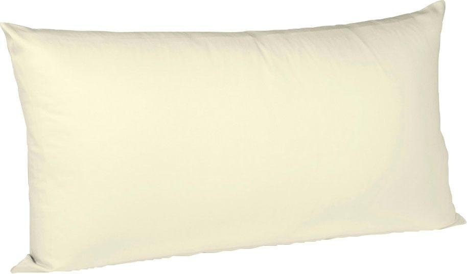 fleuresse Kissenbezug Colours Mako Satin, 100% Baumwolle, mit Reißverschluss, (2 Stück), Mako Satin, glänzend, glatt, Premium Qualität