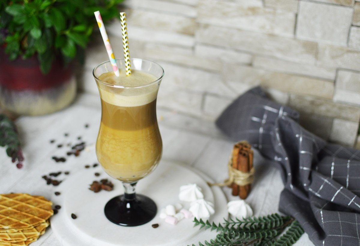 Sendez Cocktailglas 6 Stück Cocktailgläser 480ml mit schwarzem Fuß Longdrink Trinkglas, Glas