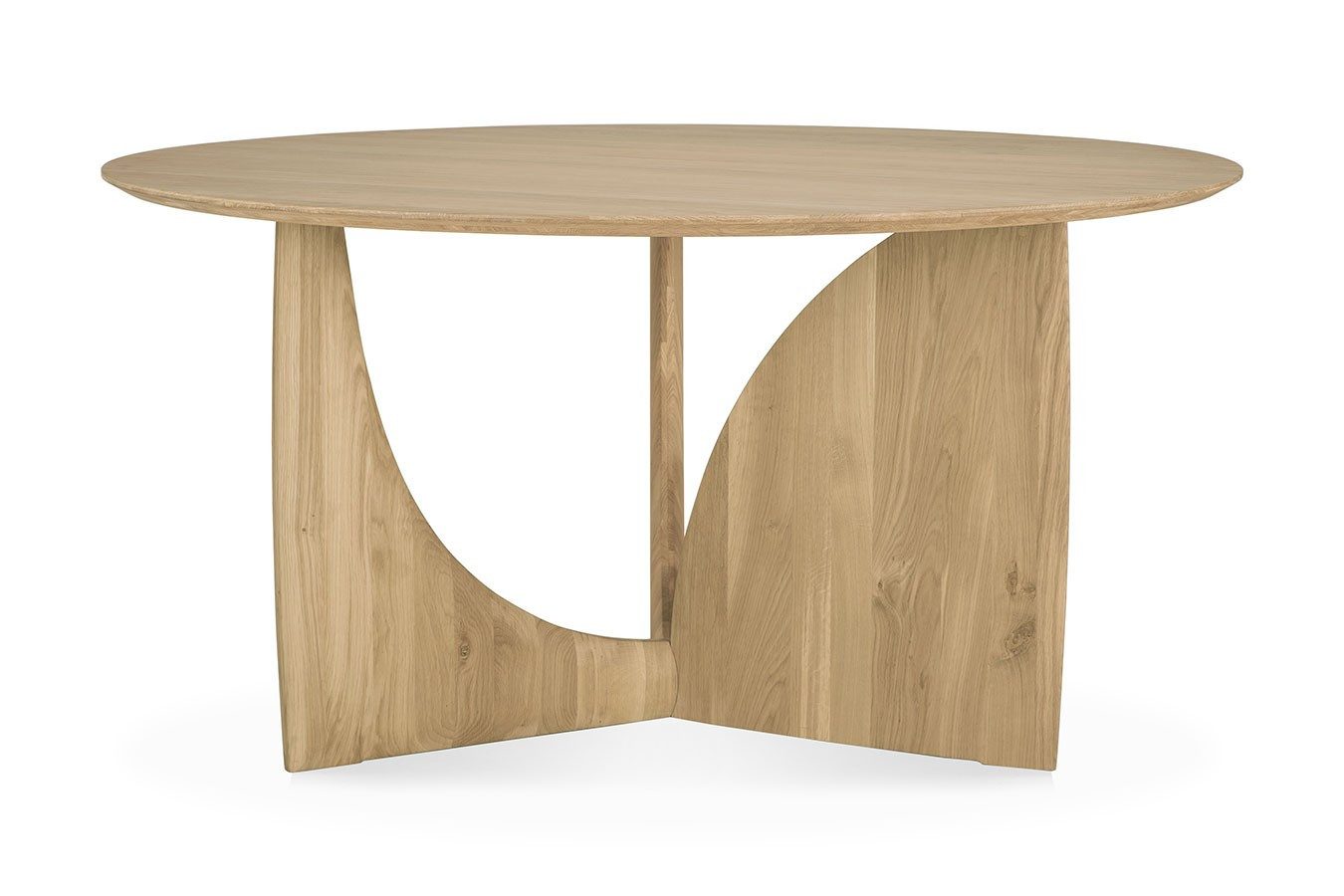 Ethnicraft Küchentisch Esstisch Geometric Eiche natur D 150 cm
