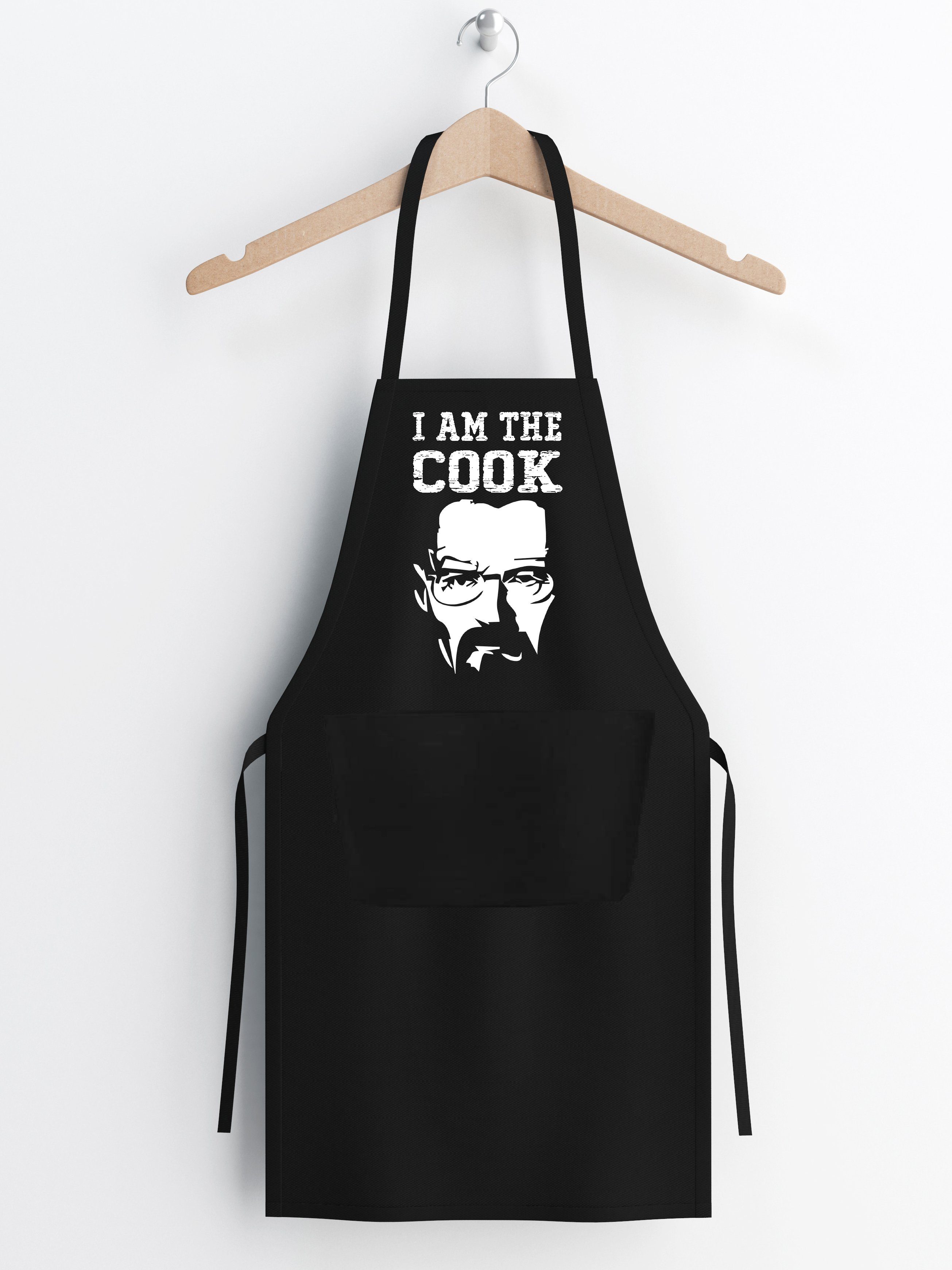 Youth Designz Grillschürze I AM THE COOK Schürze Kochschürze für Männer mit günstig online kaufen