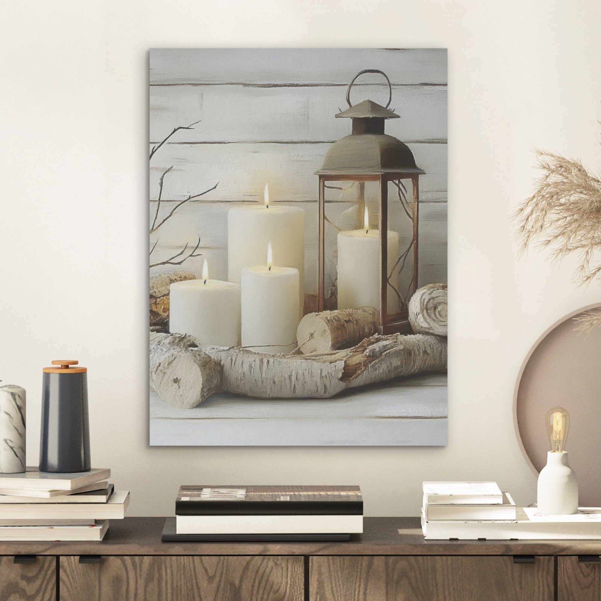 MuchoWow Gemälde Stilleben - Weiß - günstig online kaufen