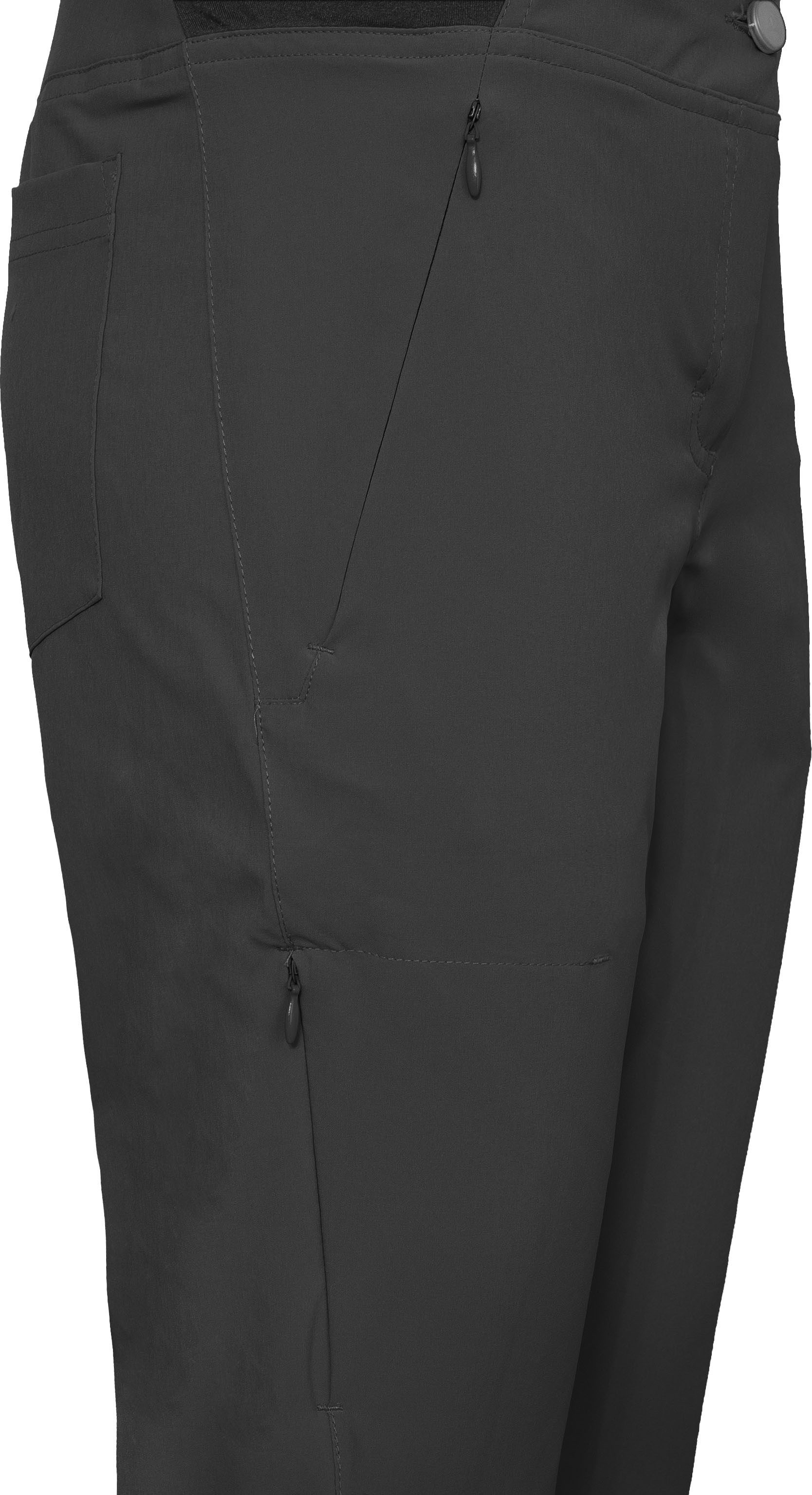 Bergson Outdoorhose AALBORG Vario 7/8 (slim) Damen 7/8 Wanderhose, recycelt, elastisch, sportlich, Normalgrößen, s