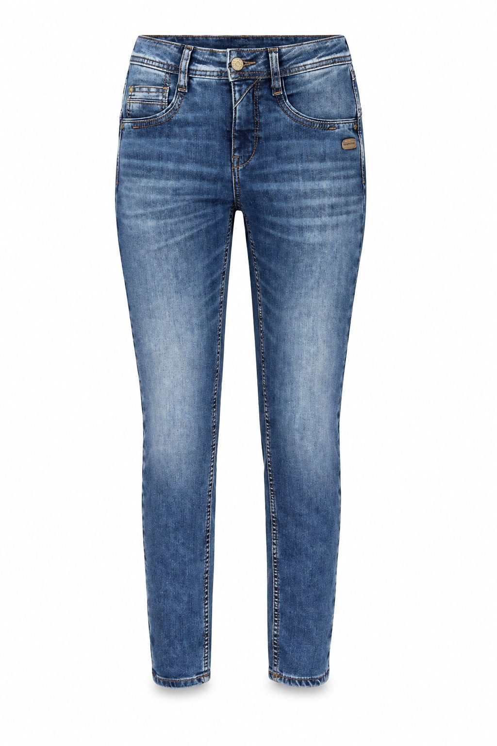 Gerade Jeans 94AMELIE CROPPED - Damen Jeanshose - Slim Fit - Cropped Jeans - verkür