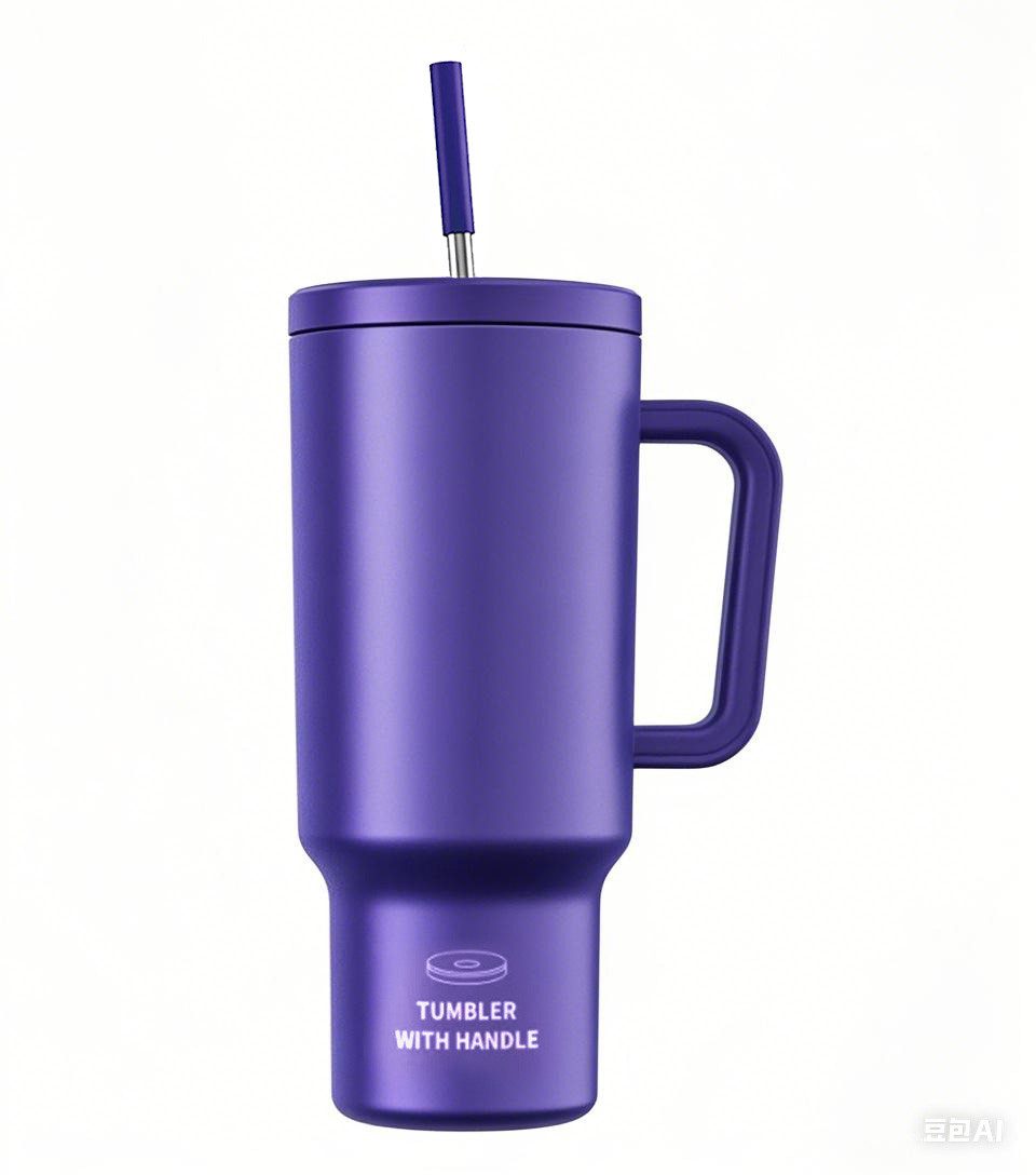 Fine Life Pro Thermobecher extra groß - Dichteschutz, doppelwandig isoliert für Warmes/Kaltes, Mit komfortabler Grip - Ideal für Alltag, Outdoor & Reisen