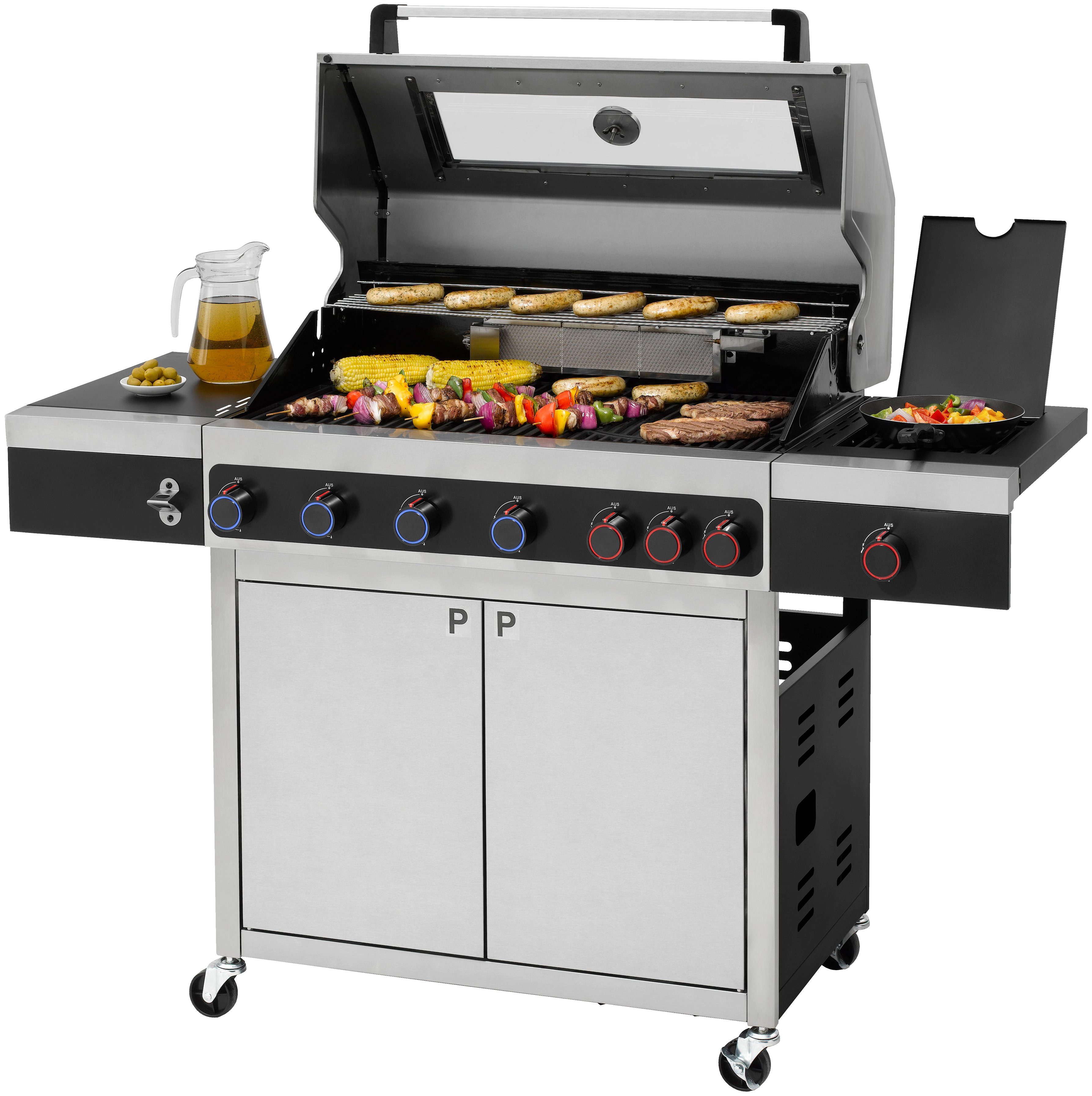 Tepro Gasgrill Keansburg 6 Special Edition, BxTxH: 152x62x118 cm