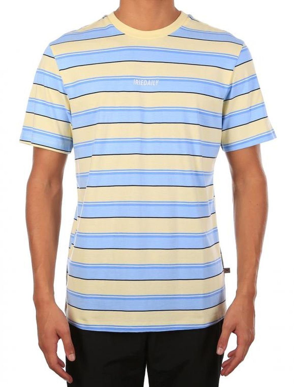 iriedaily T-Shirt T-Shirt Iriedaily Tony Stripe Tee lemonade