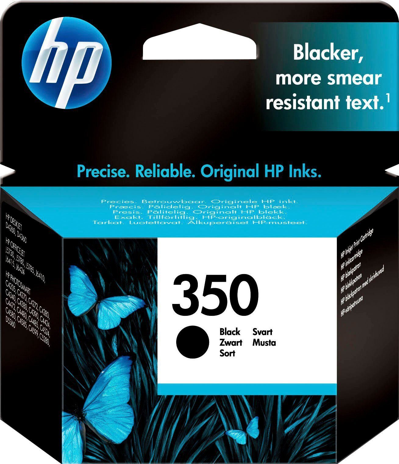 HP »350« Tintenpatrone (1-tlg., original Druckerpatrone 350 schwarz) online  kaufen | OTTO
