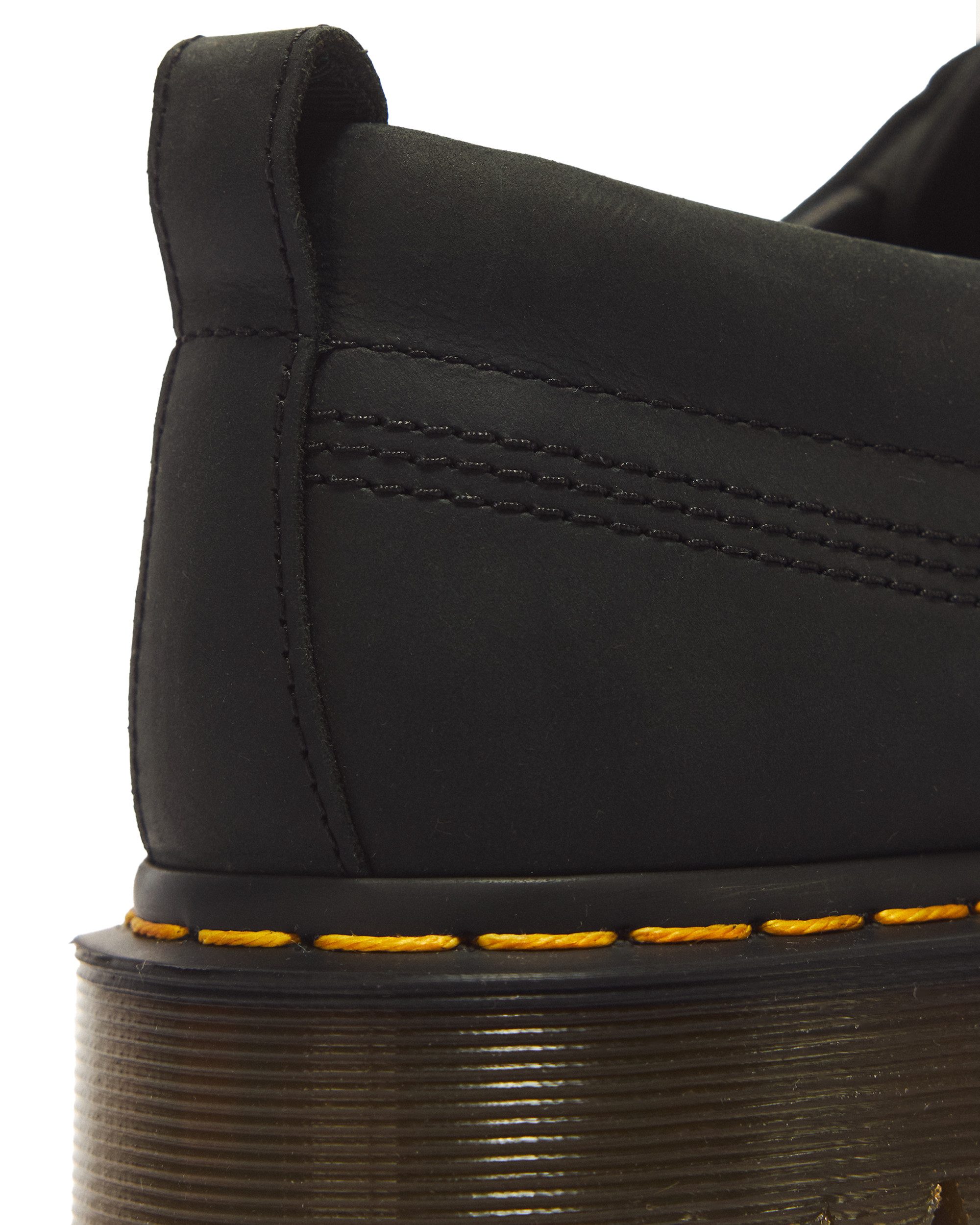 DR. MARTENS Lowell Schnürschuh Blockabsatz, Plateau, Halbschuh mit modischen Ziernäthen