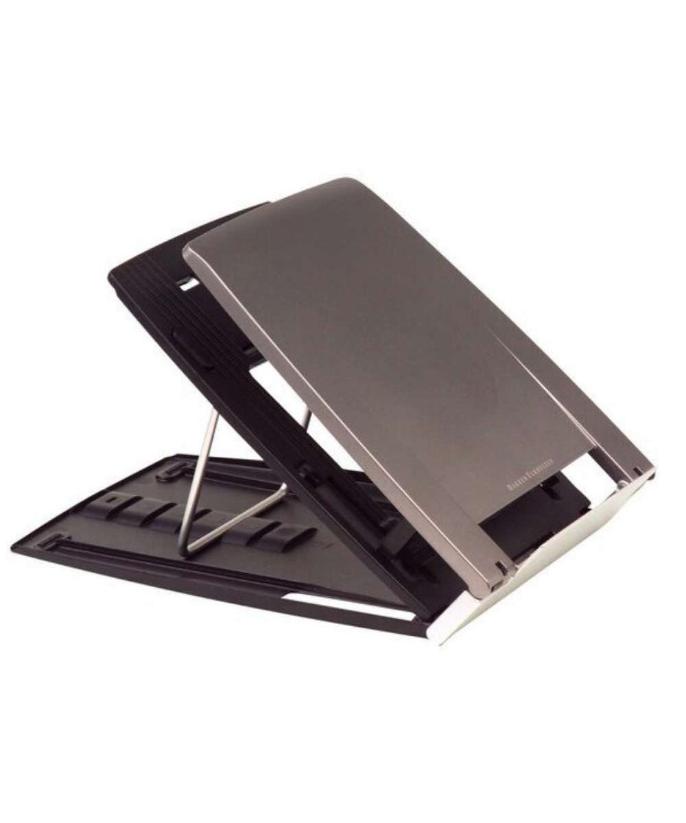 Bakker Elkuizen Laptop-Ständer BakkerElkhuizen Laptophalter Q330, (Packung, 1-tlg., Laptophalter, Kompatibel mit Laptops von 12 bis 17 Zoll)