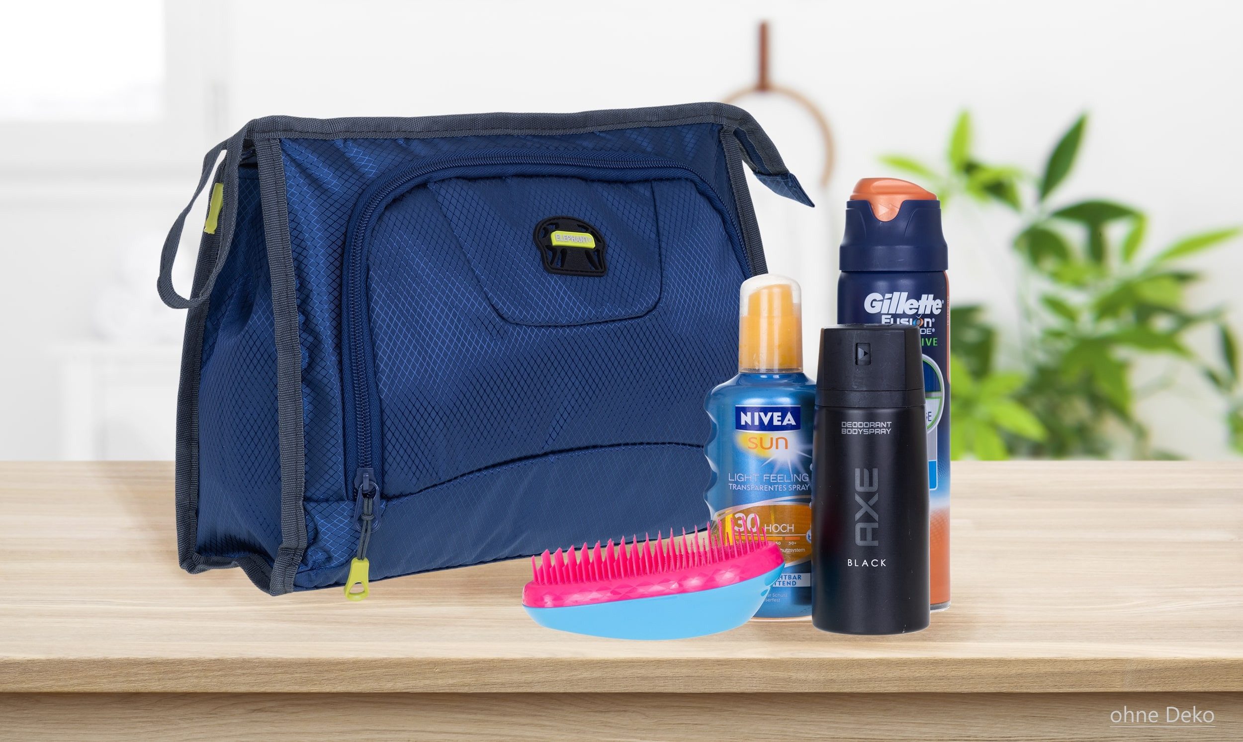 ELEPHANT Kulturbeutel Kulturtasche Trainer groß Kosmetiktasche, Washbag Reise Gepäck Beautycase Tasche