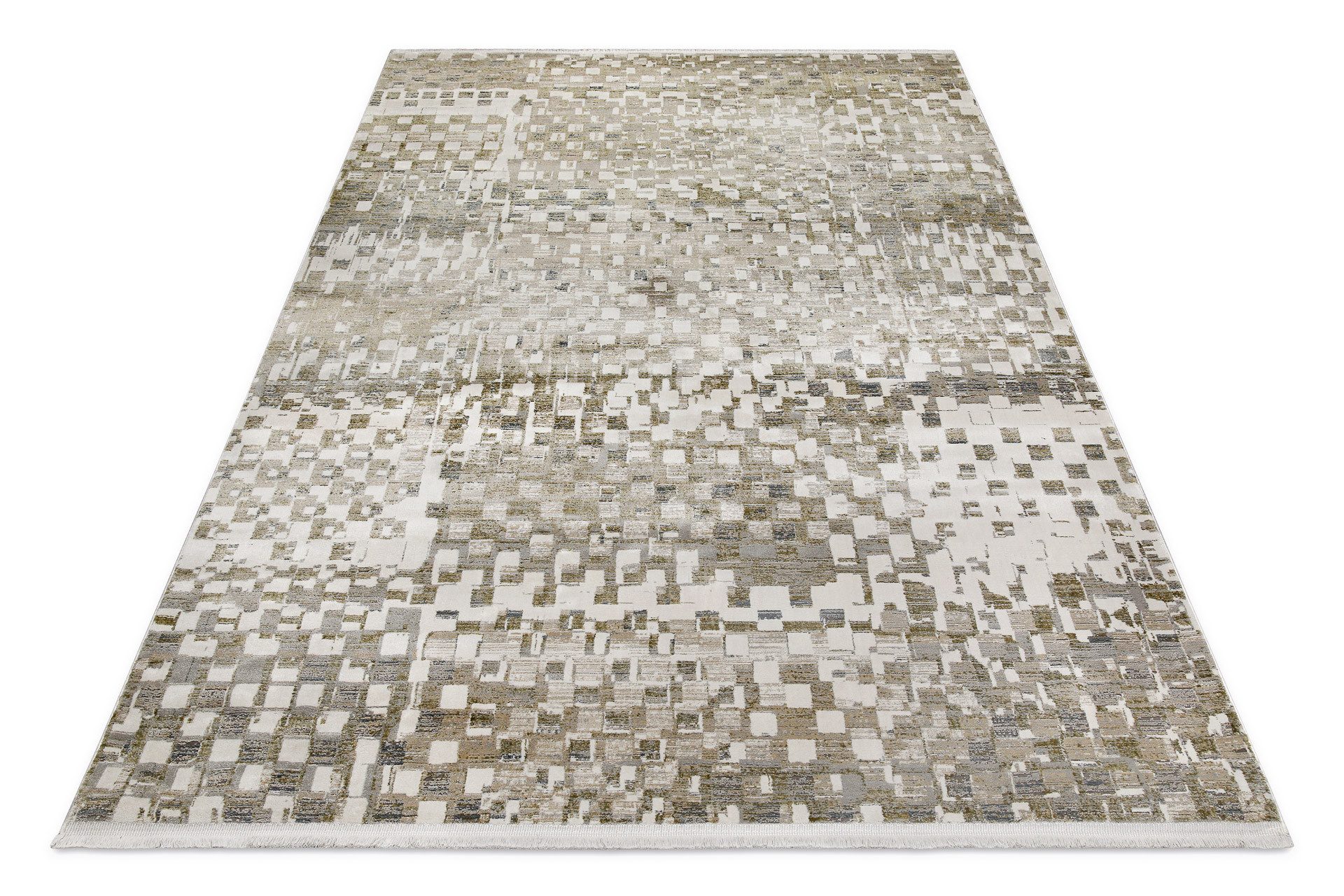 Esprit Teppich Jala, rechteckig, Höhe: 7 mm, Kurzflorteppich, edel, gewebt, modern, geometrisch, weich, Wohnzimmer