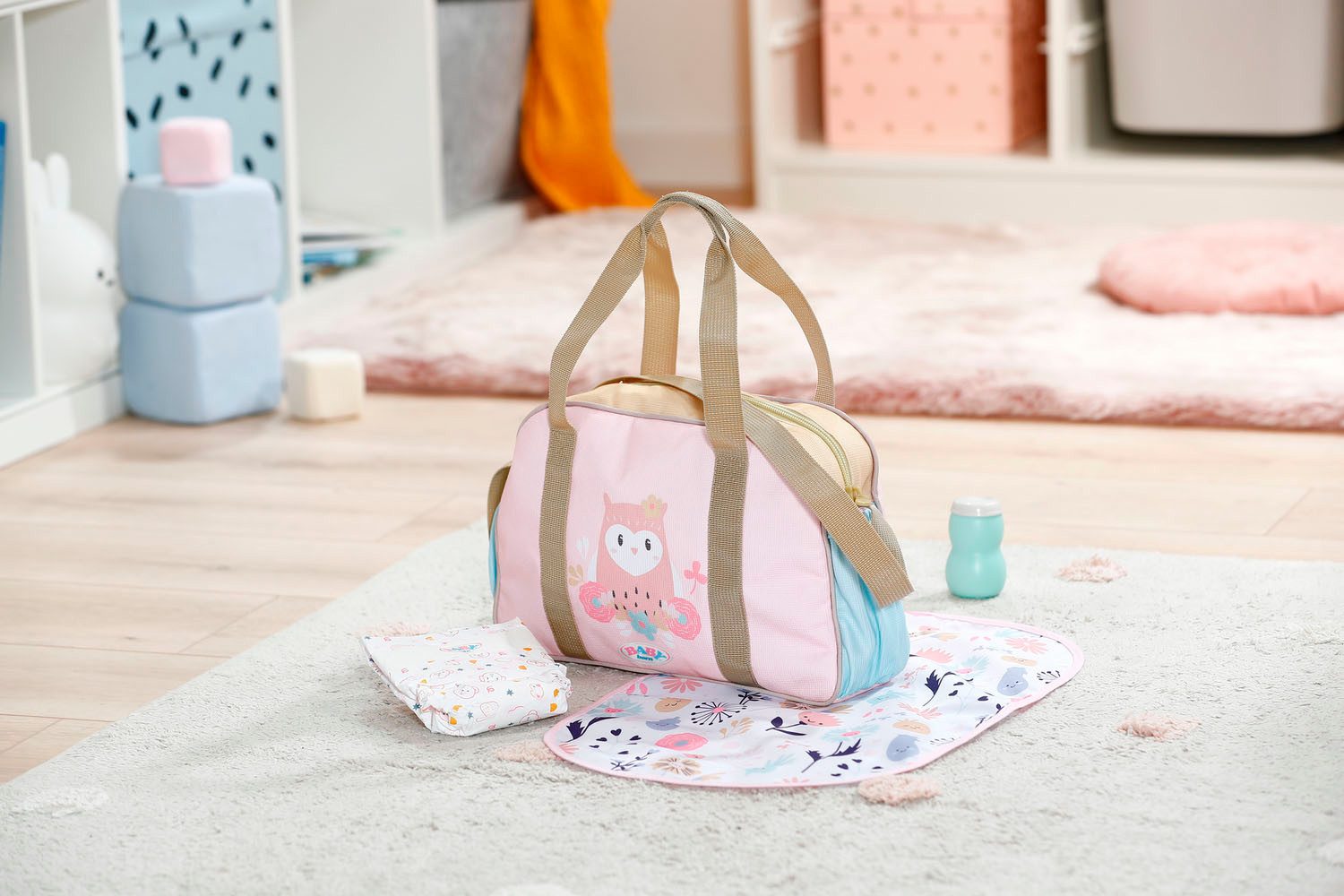 Baby Born Puppen Wickeltasche Wickeltasche Blumen