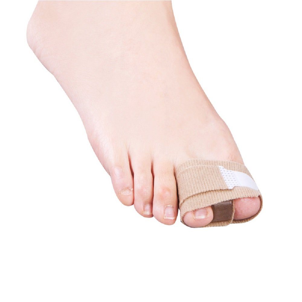 COOL-i ® Hallux-Bandage Hallux Valgus Bandage – 2 Paar verstellbare Zehenkorrektur-Bandagen, bei Ballenzeh – für Tag & Nacht, unauffällig & unisex tragbar
