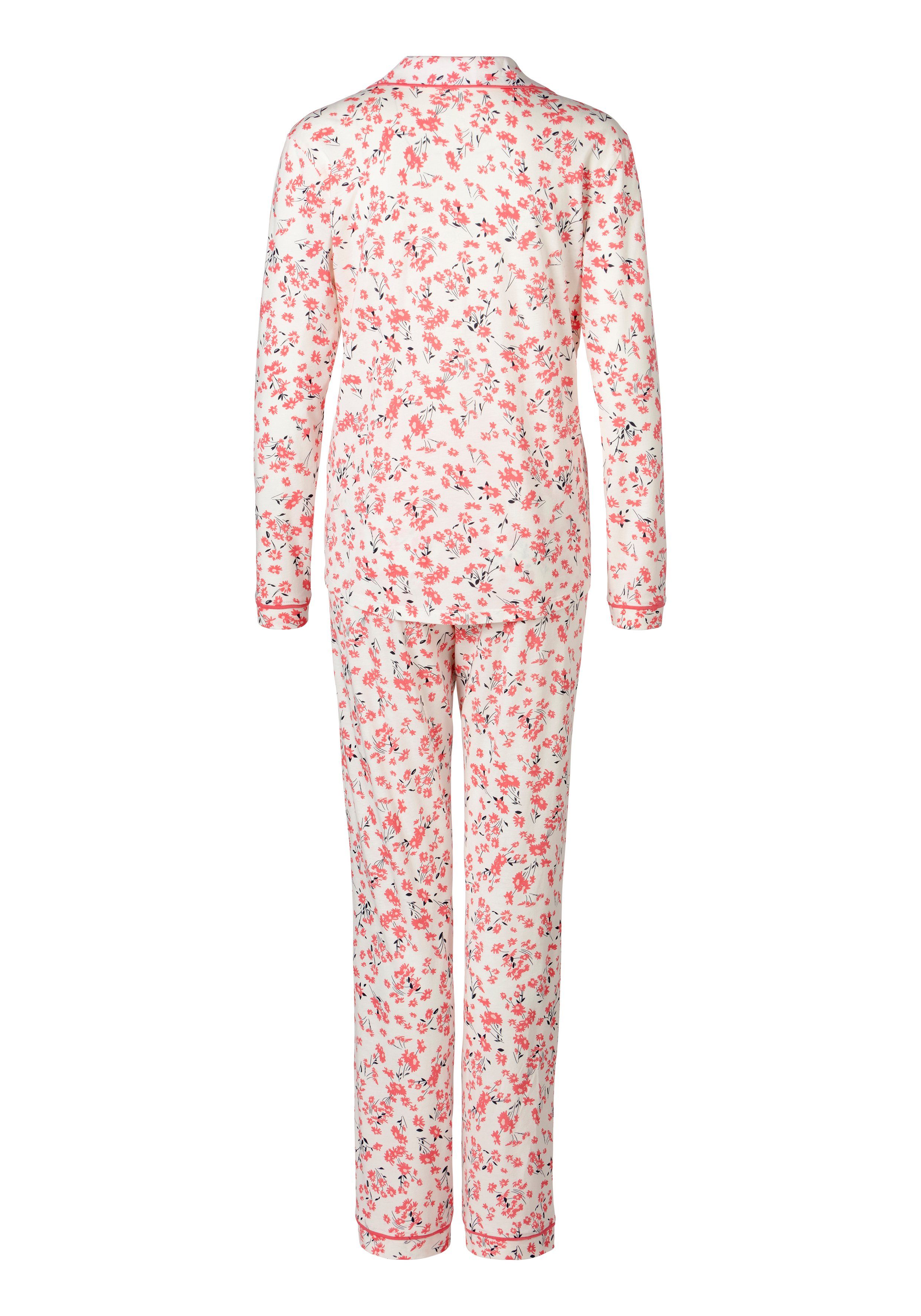 s.Oliver Pyjama (Set, 2 tlg) mit abgesetzten Paspel-Details