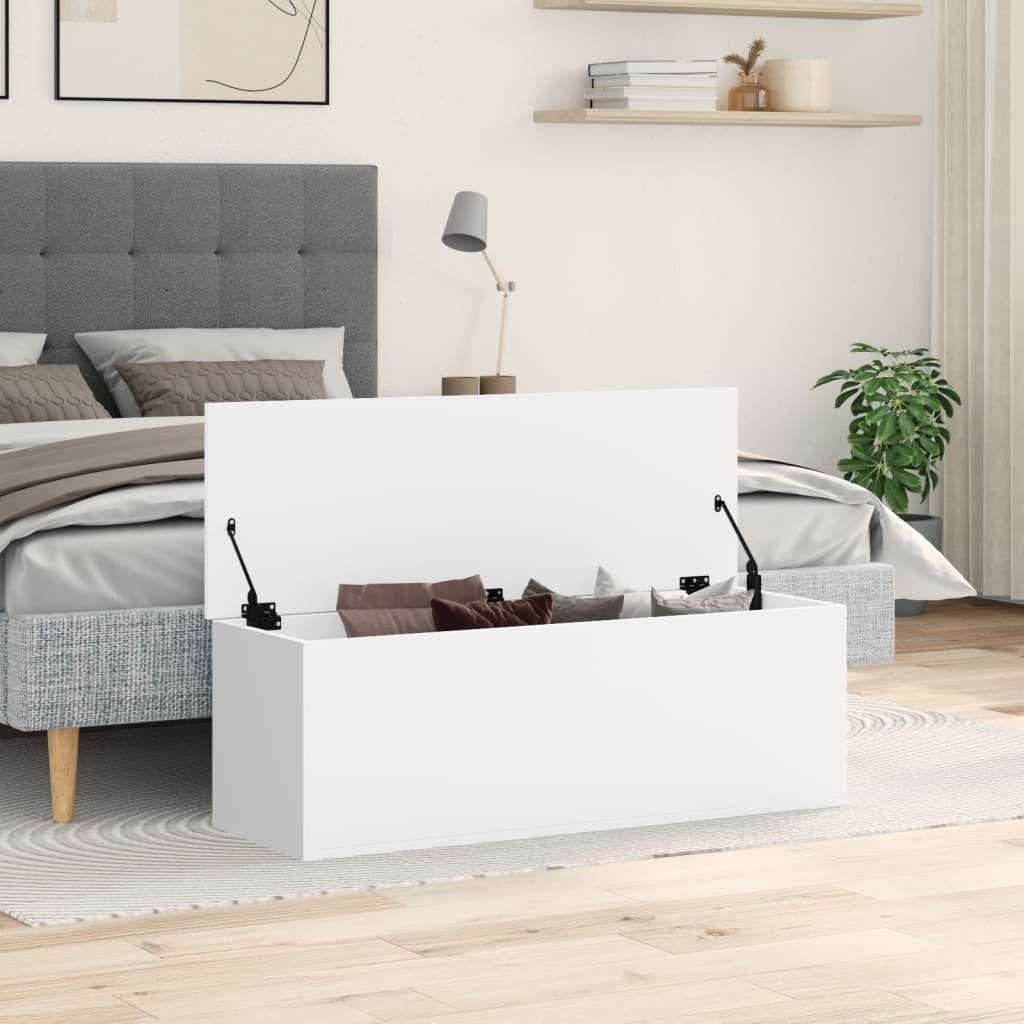 vidaXL Truhe 102 x 35 x 35 cm Holzkiste Box Truhe Lagerkiste Aufbewahrungsbox mit D