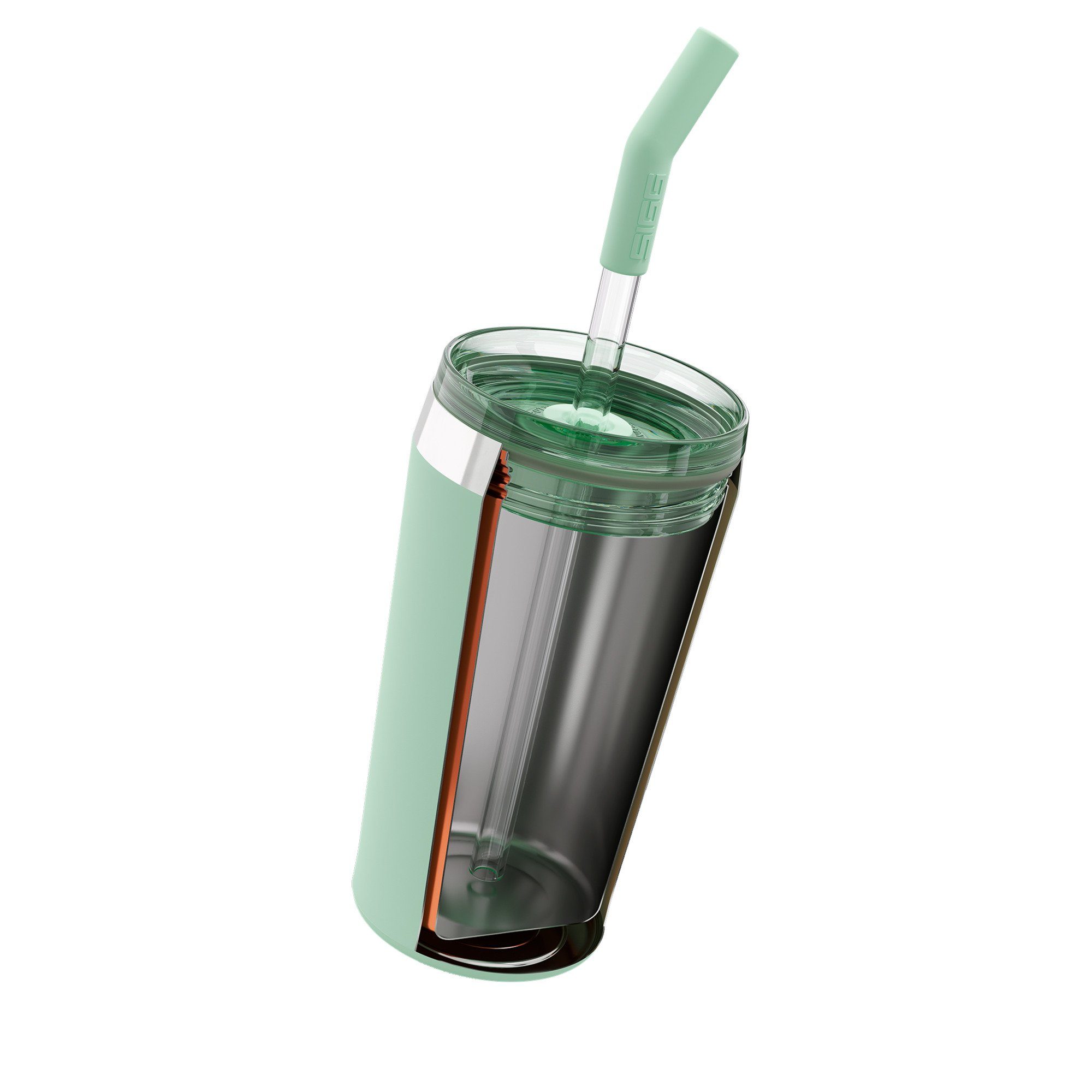 Kaffeebecher Sigg Milky 0,45L SIGG Helia Green Geschirr-Set