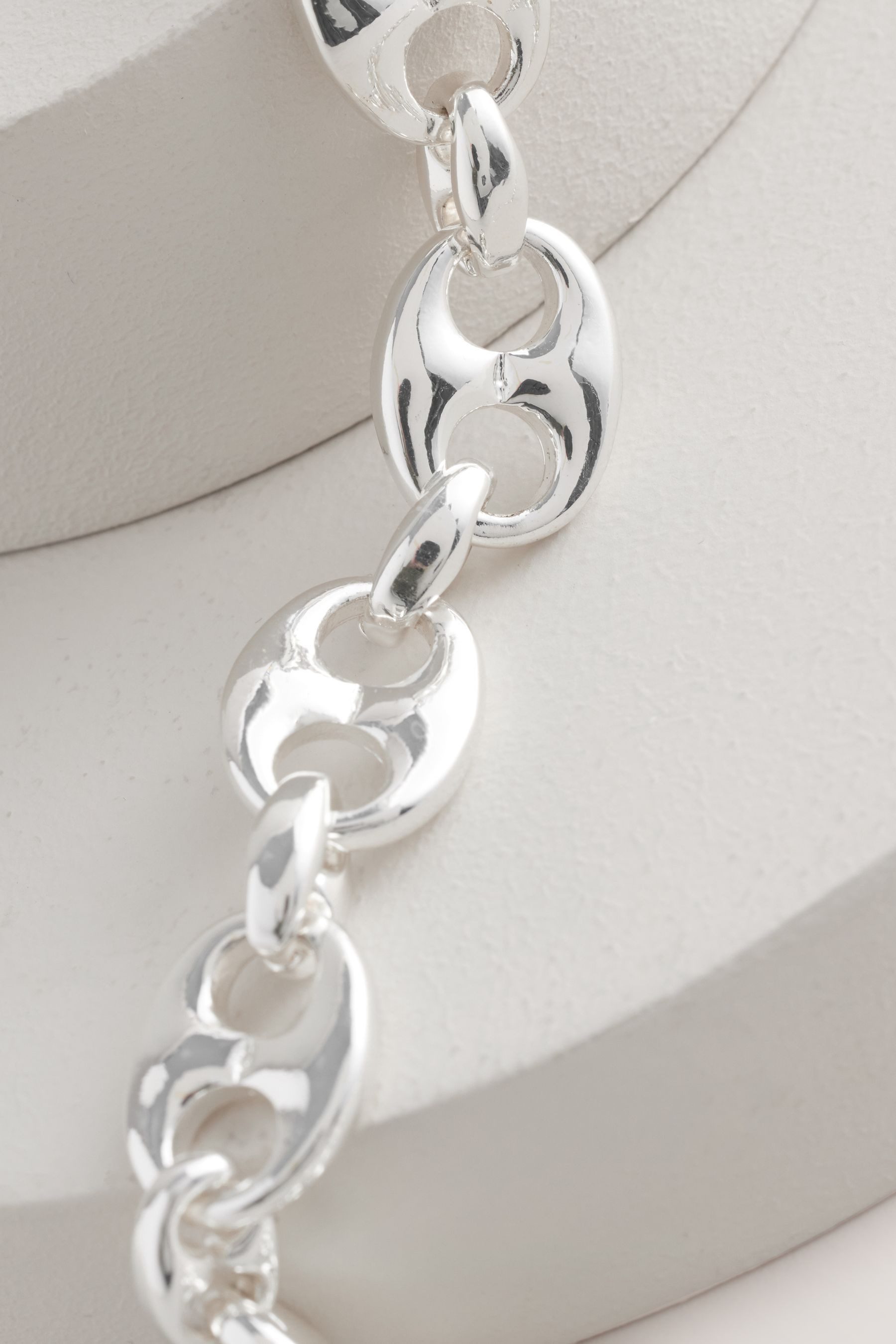 Next Gliederkette Armband Kaffeebohne mi...