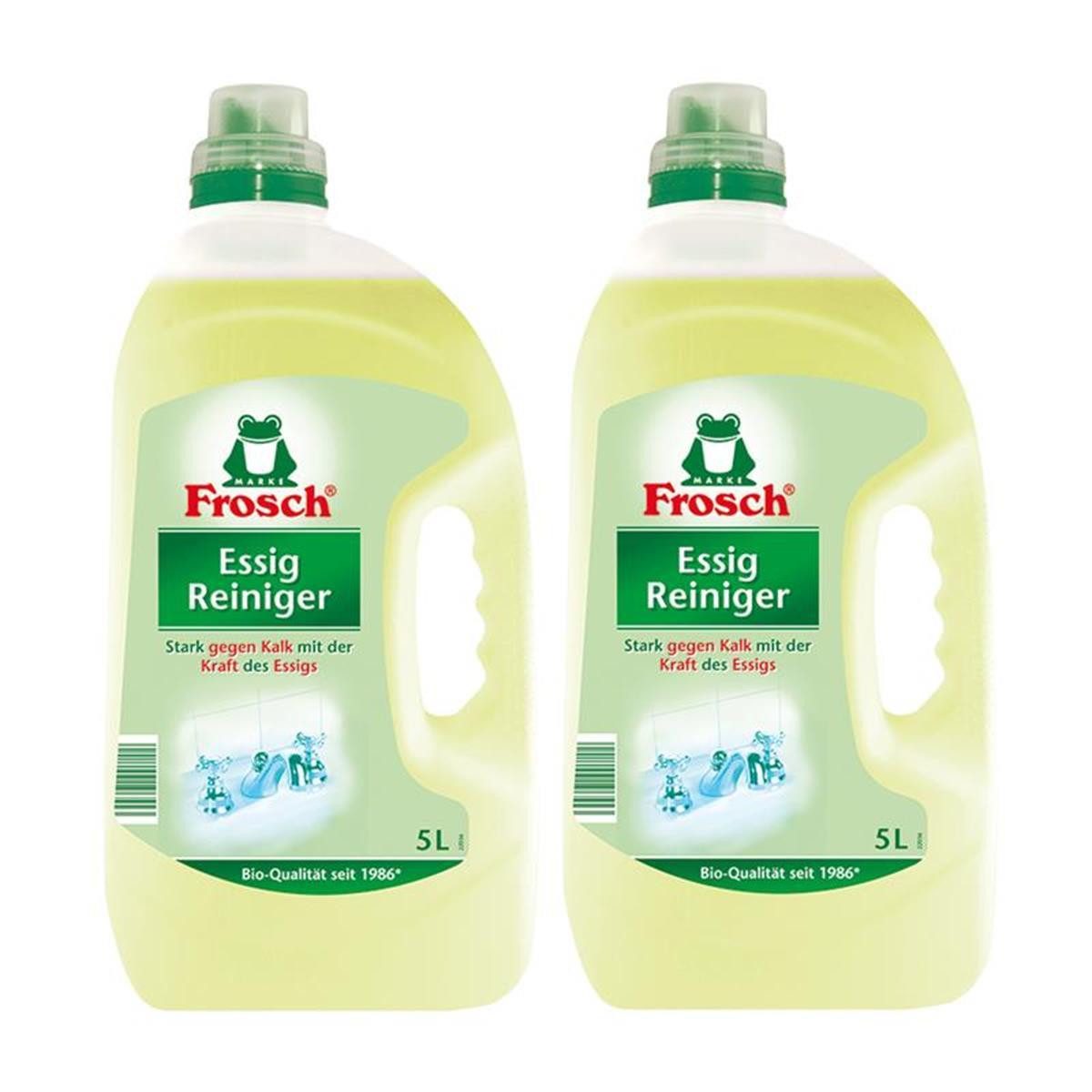 2x Frosch Essig Reiniger 5 Liter Allzweckreiniger