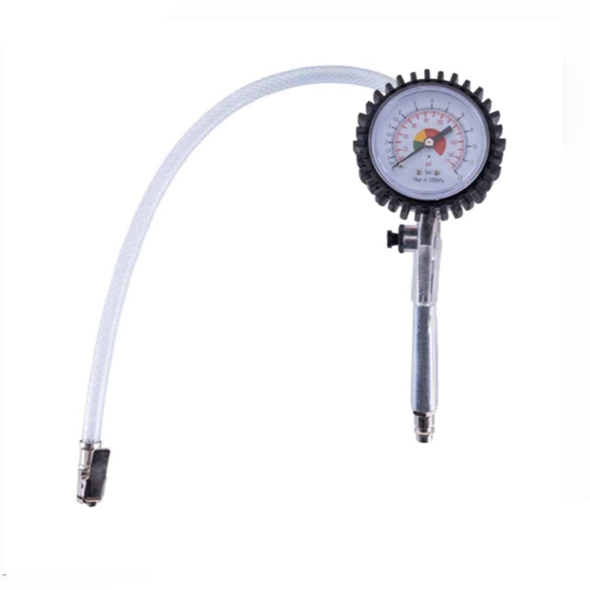 Scheppach Druckluftschlauch Scheppach Reifenfüllmessgerät Pistole mit Druckmanometer