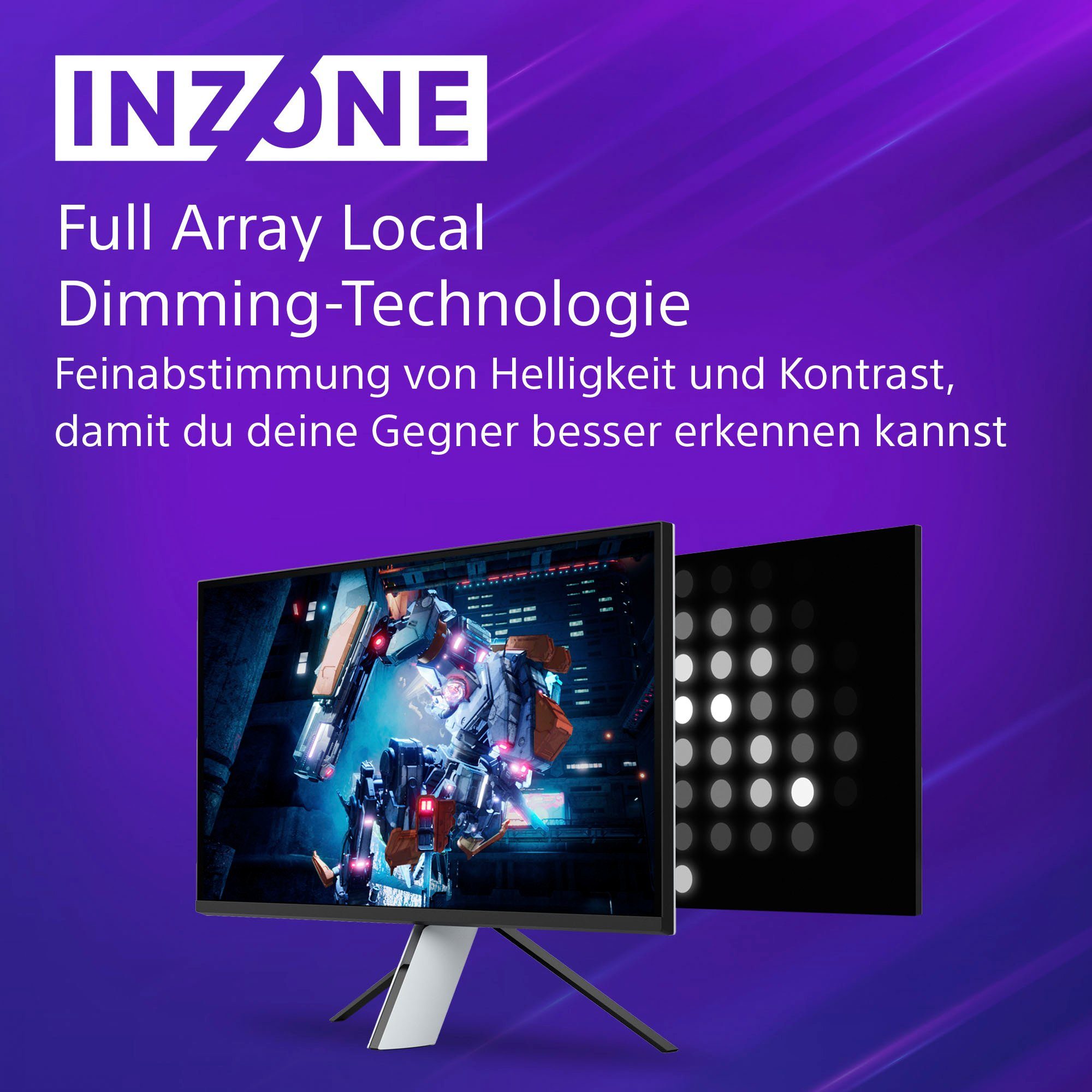Sony INZONE M9 x für 2160 Perfekt PlayStation®5) 144 ", 1 Gaming-Monitor (68 IPS-LED, 3840 ms px, Ultra Hz, Reaktionszeit, 4K HD, cm/27