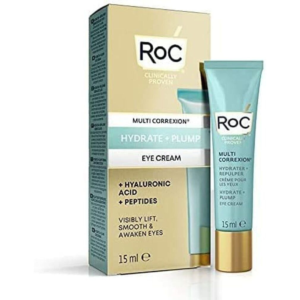 Roc Augencreme Multi Correxion Hydrate & Plump Eye Gel Cream 15ml