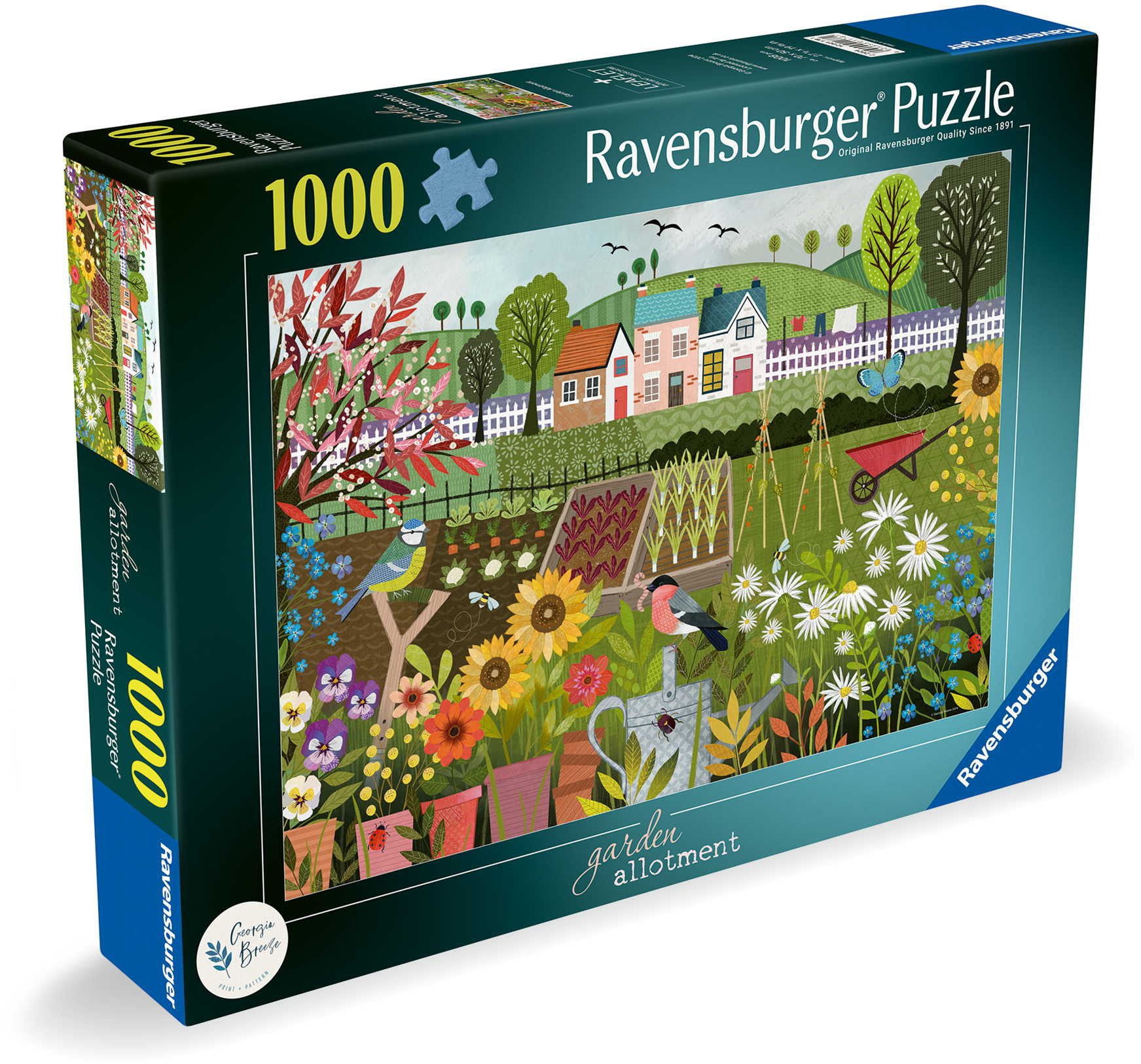 Ravensburger Puzzle 1000 Teile Puzzle Garden Allotment 12001178, Puzzleteile